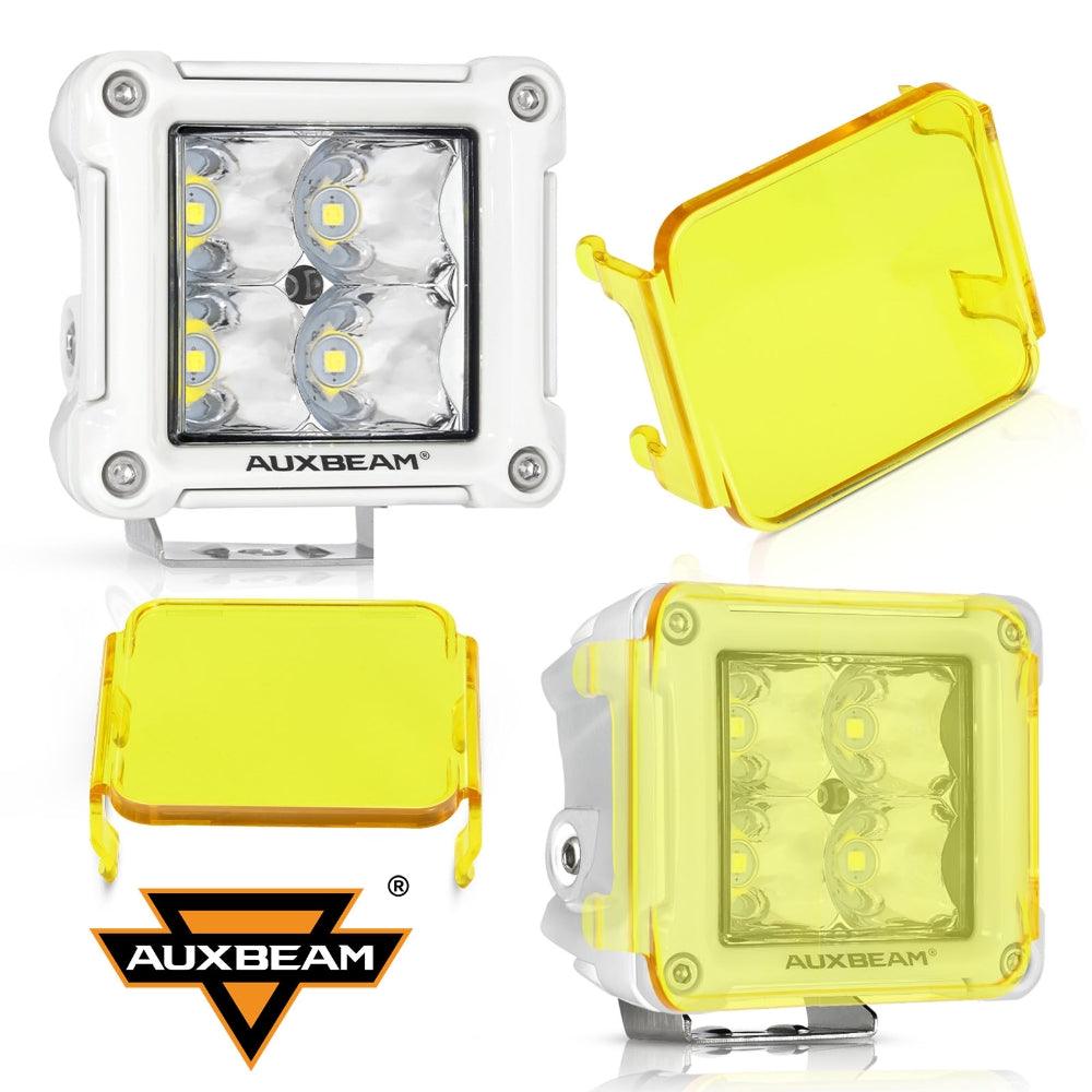 3" 40W LED Pods Light Spot/Flood Multicolor frame with wiring harness for JEEP