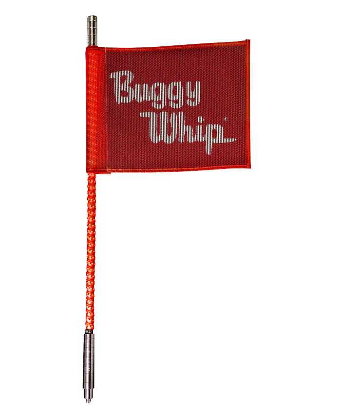 Buggy Whip® Inc. Red LED Whip