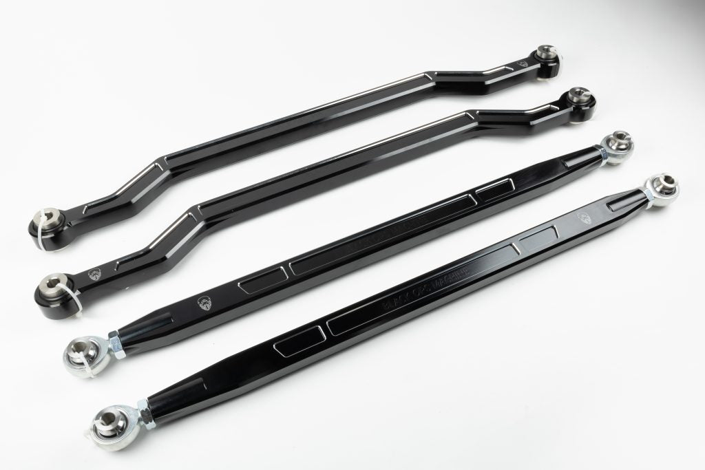 Black Ops Polaris Pro R / Turbo R Billet Radius Rods