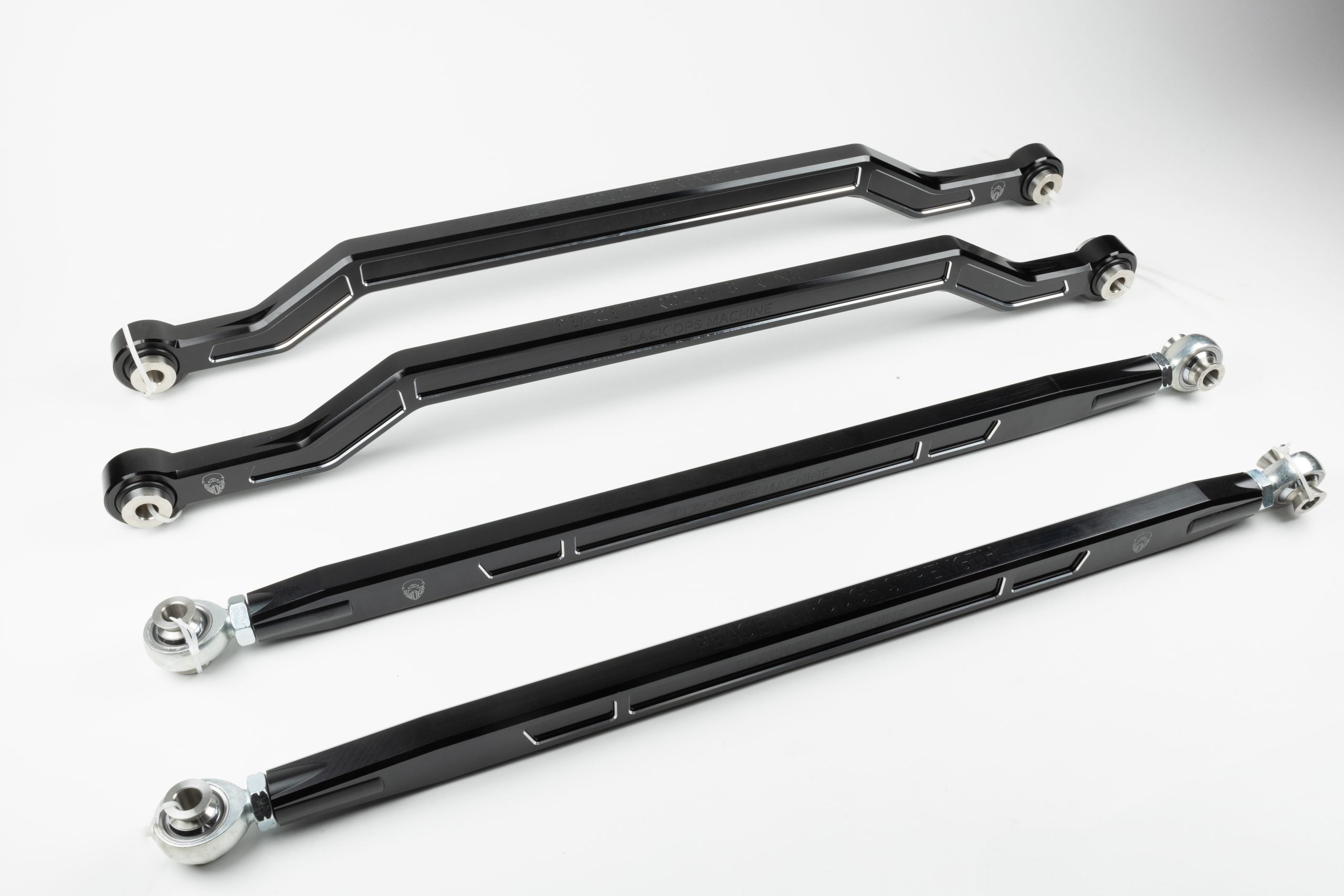 Black Ops Polaris Pro R / Turbo R Billet Radius Rods