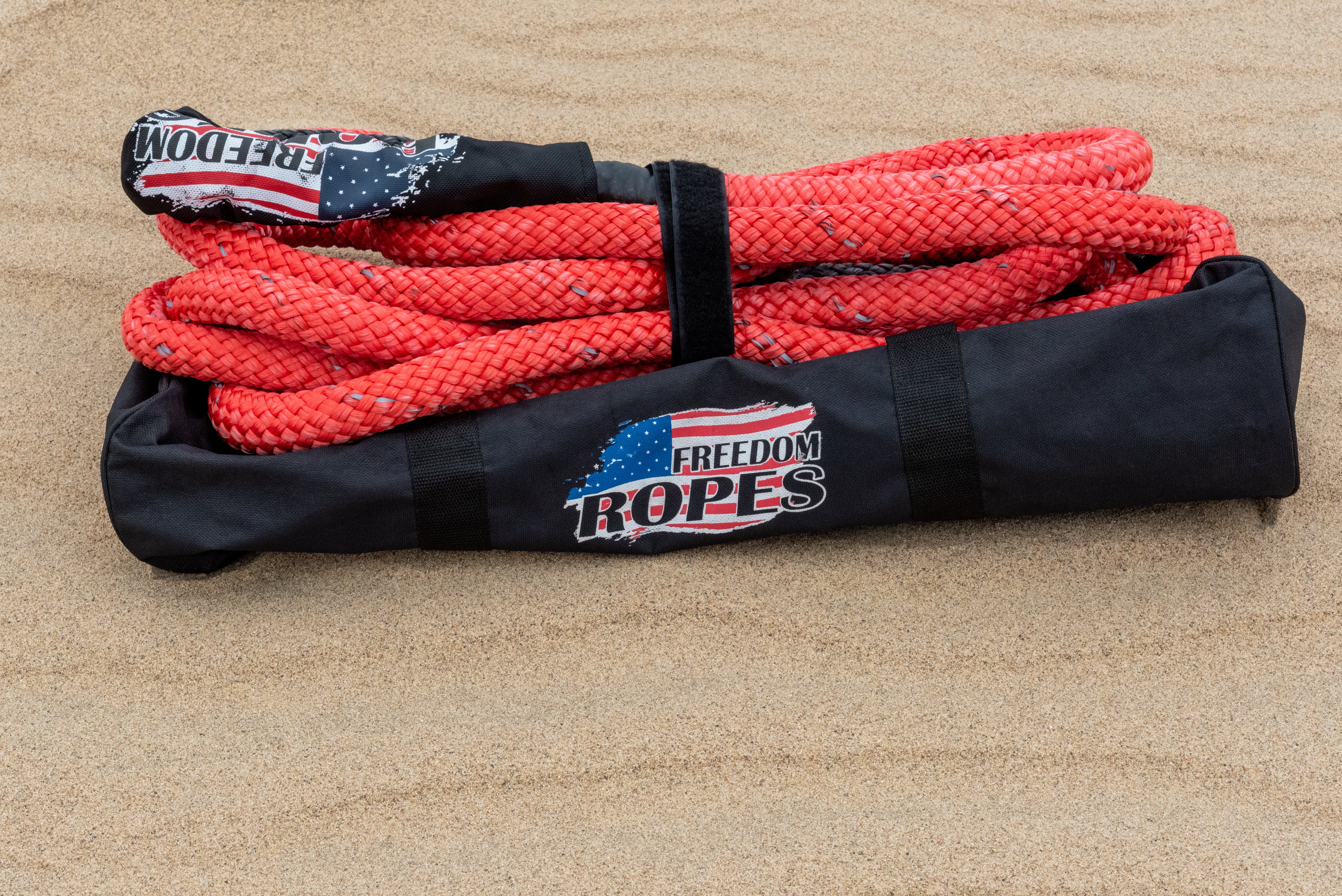 Freedom Ropes 1.25"x30' Kinetic Energy Rope Kit (includes 1.25"x30' Freedom Rope, 2 Soft Shackles, and a bag)