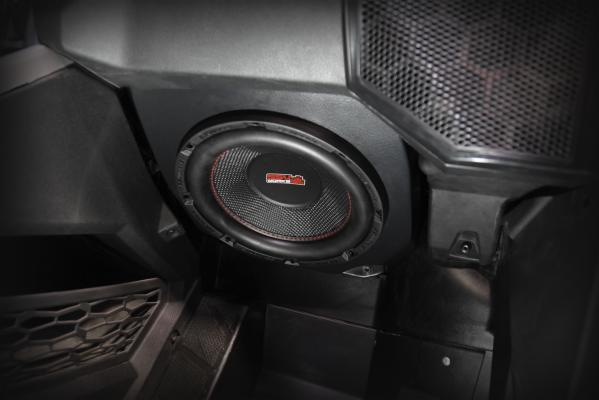 2020-2024 Polaris RZR Pro Under-Dash 10in Subwoofer Enclosure Add-On for Ride Command