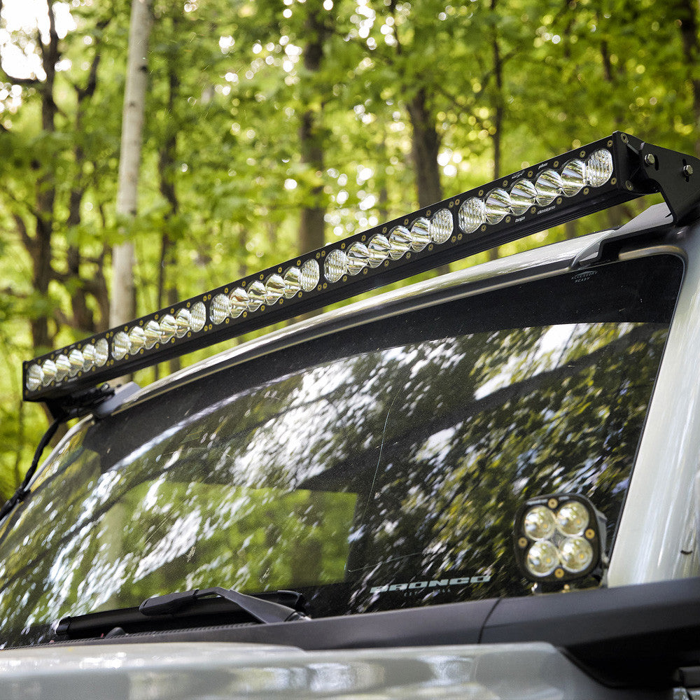 Bronco Roof Light Bar Kit 21-Up Ford Bronco 50 Onx6+ Baja Designs