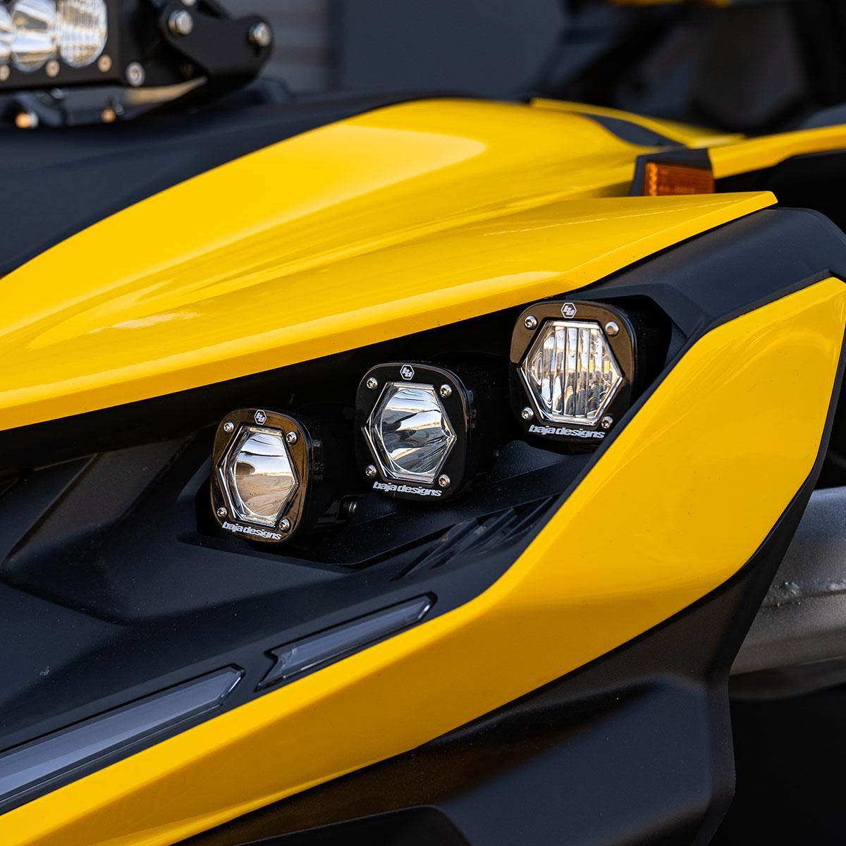 Can-Am, Maverick R, Triple S1 Headlight Kit Baja Designs