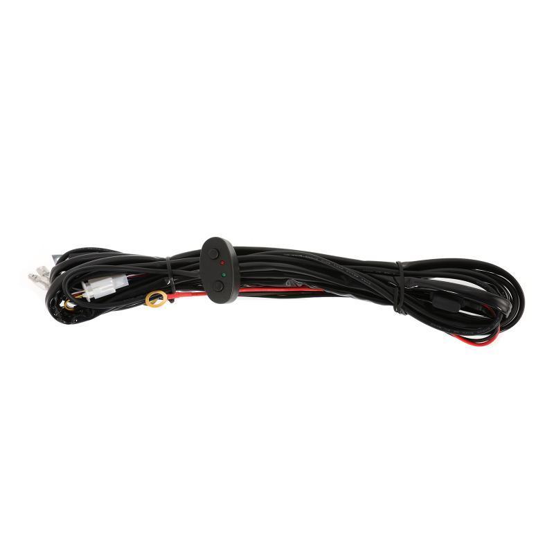 Wiring Harness 10FT, Customized for AUXBEAM 6 Modes LED Light Bar, 12V 40A Relay for Switching Between Different Modes