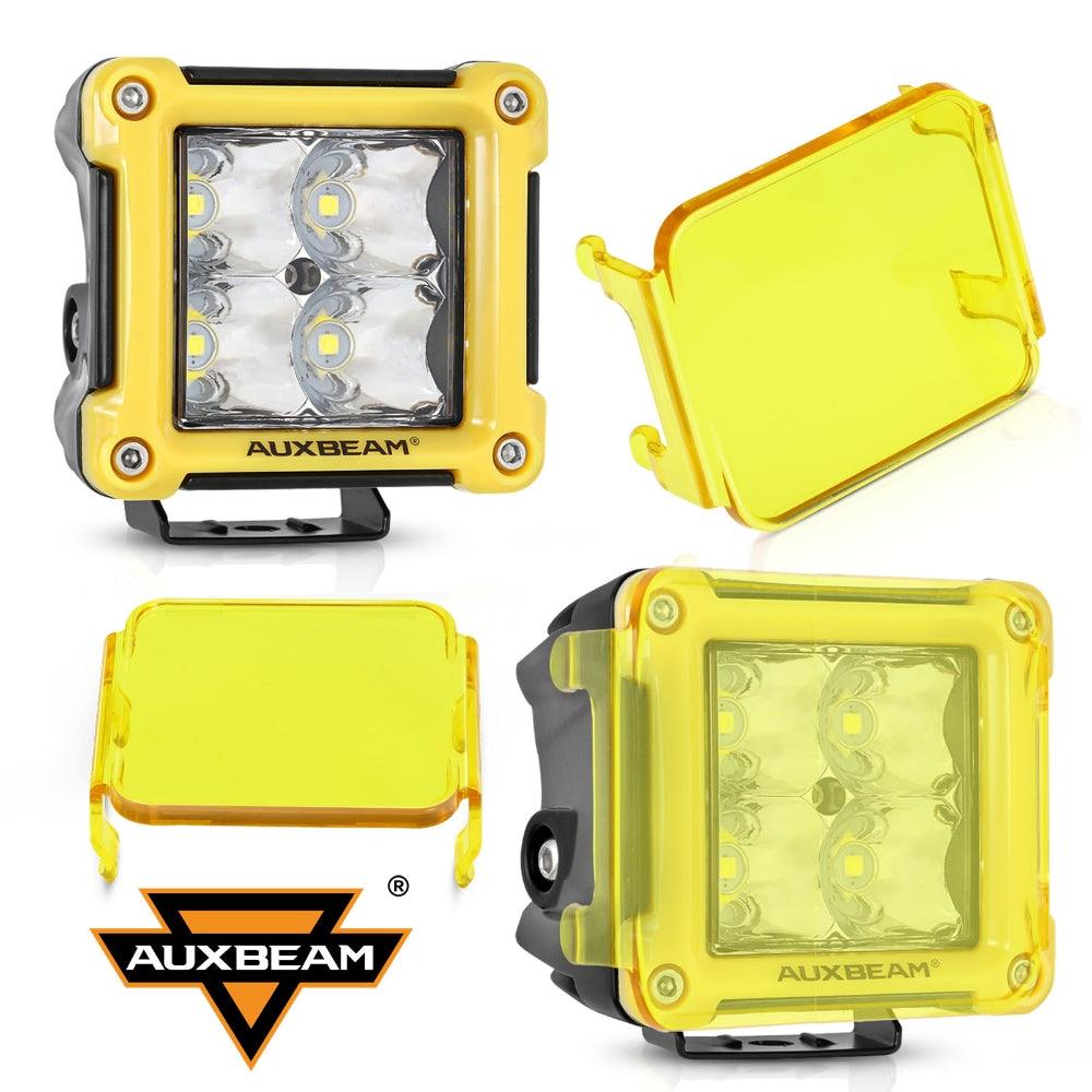 3" 40W LED Pods Light Spot/Flood Multicolor frame with wiring harness for JEEP