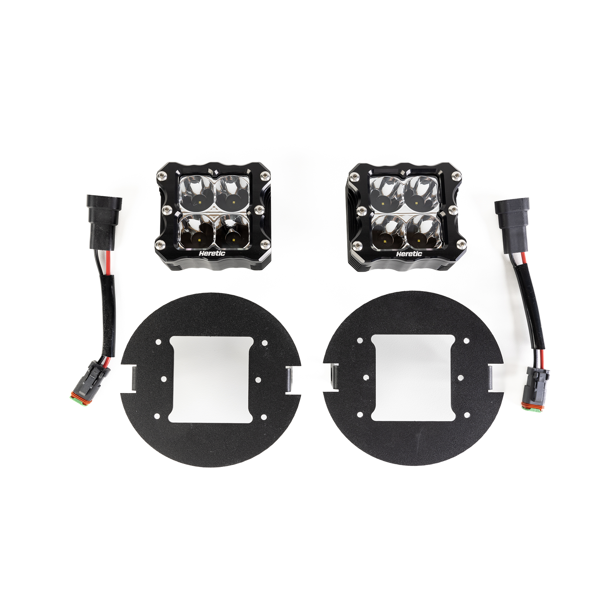 Ford F250 (2006-2014) - LED Fog Light Kit - Clear Lens