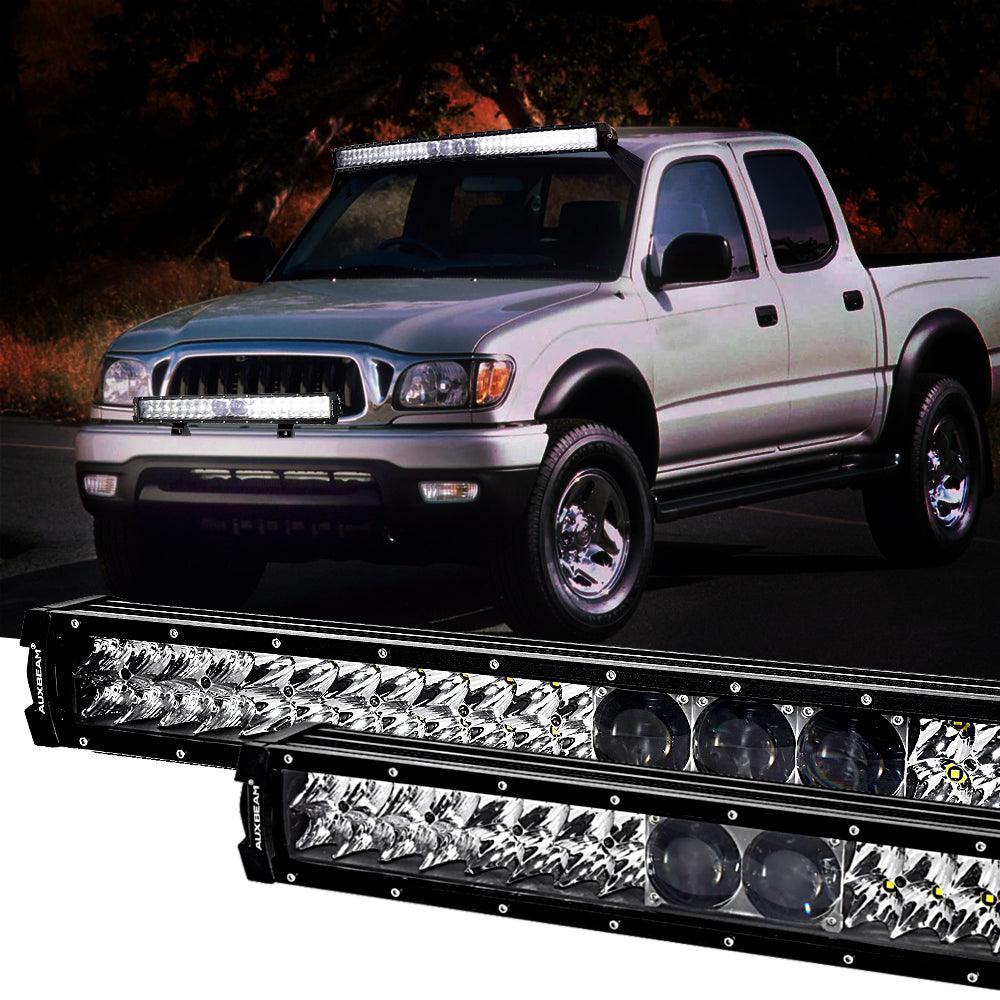 12"/22"/32"/42"/52" 5D-PRO Series LED Light Bar with 5D Projectors For 2004 Toyota Tacoma