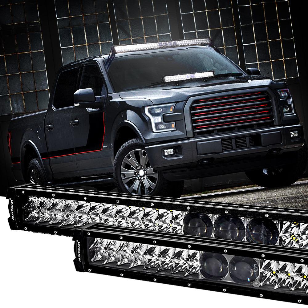 NEW 12"/22"/32"/42"/52" 5D-PRO Series Light Bars with DT Wiring Harness Kit For 2016 Ford F150