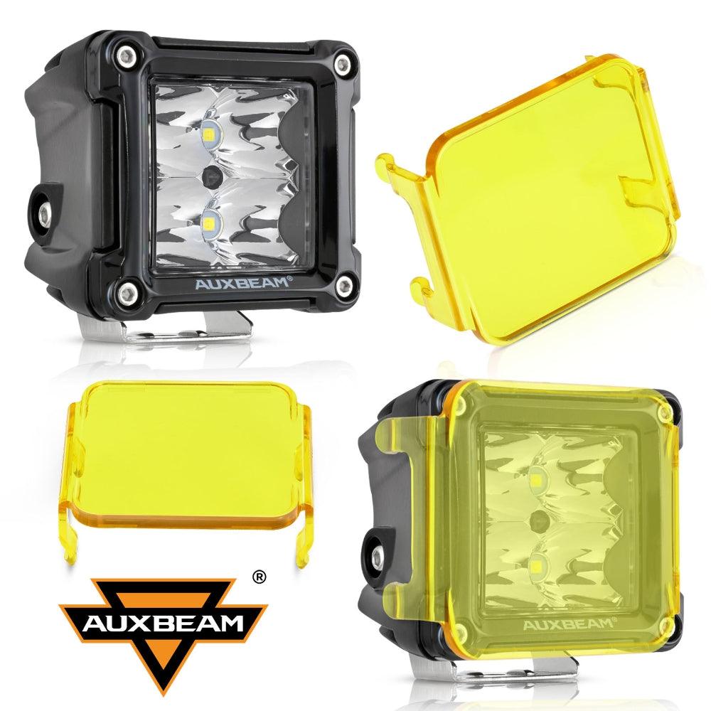 3" 40W LED Pods Light Spot/Flood Multicolor frame with wiring harness for JEEP