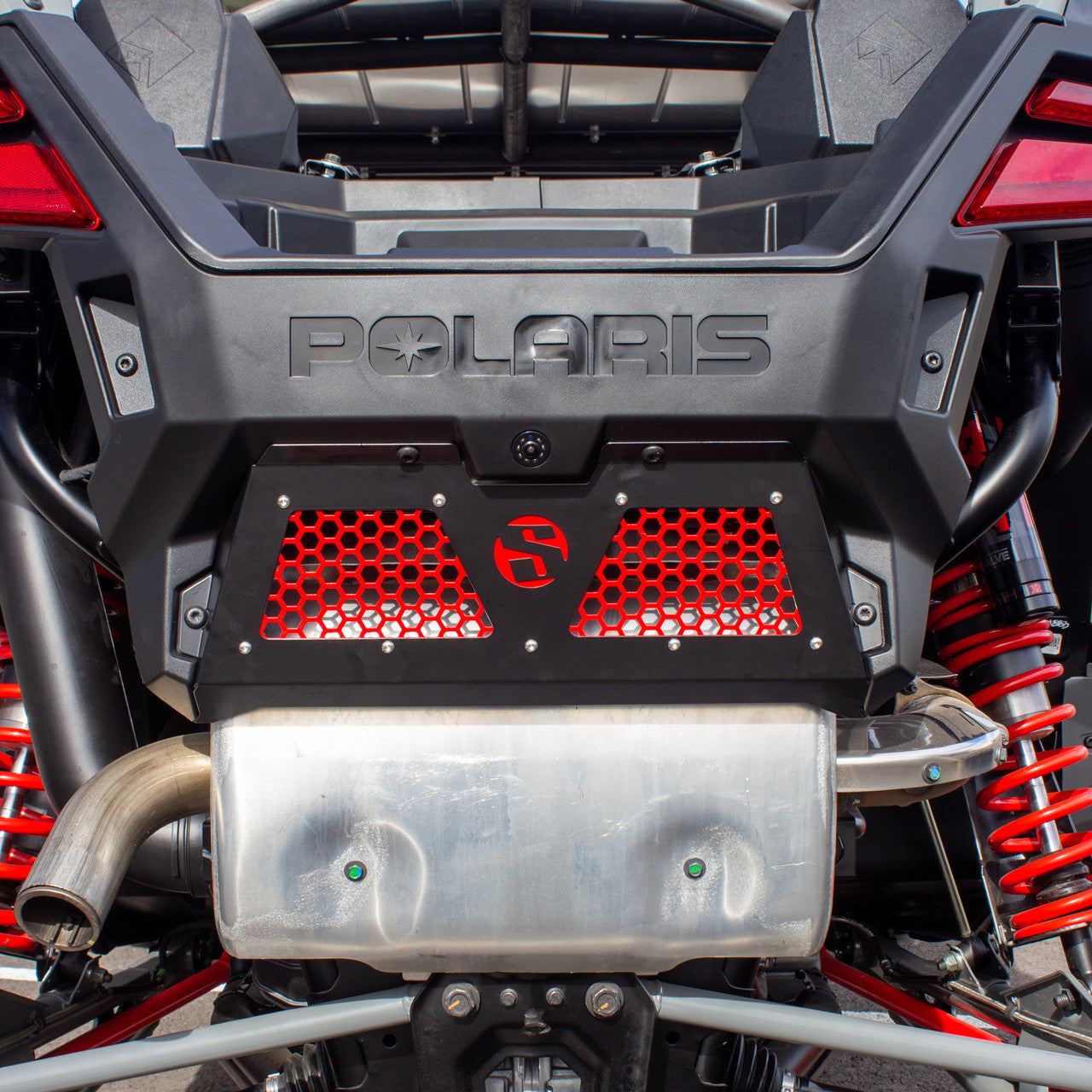 SDR Polaris Turbo R/Pro XP Rear Exhaust Cover