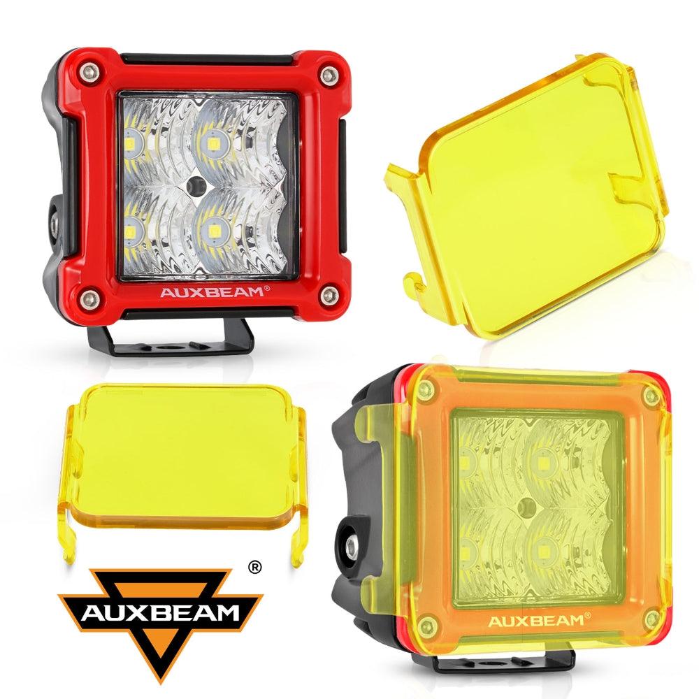 3 Inch 40W LED Pods Light Spot/Flood Multicolor frame with wiring harness for SUV ATV UTV Trucks Pickup Boat