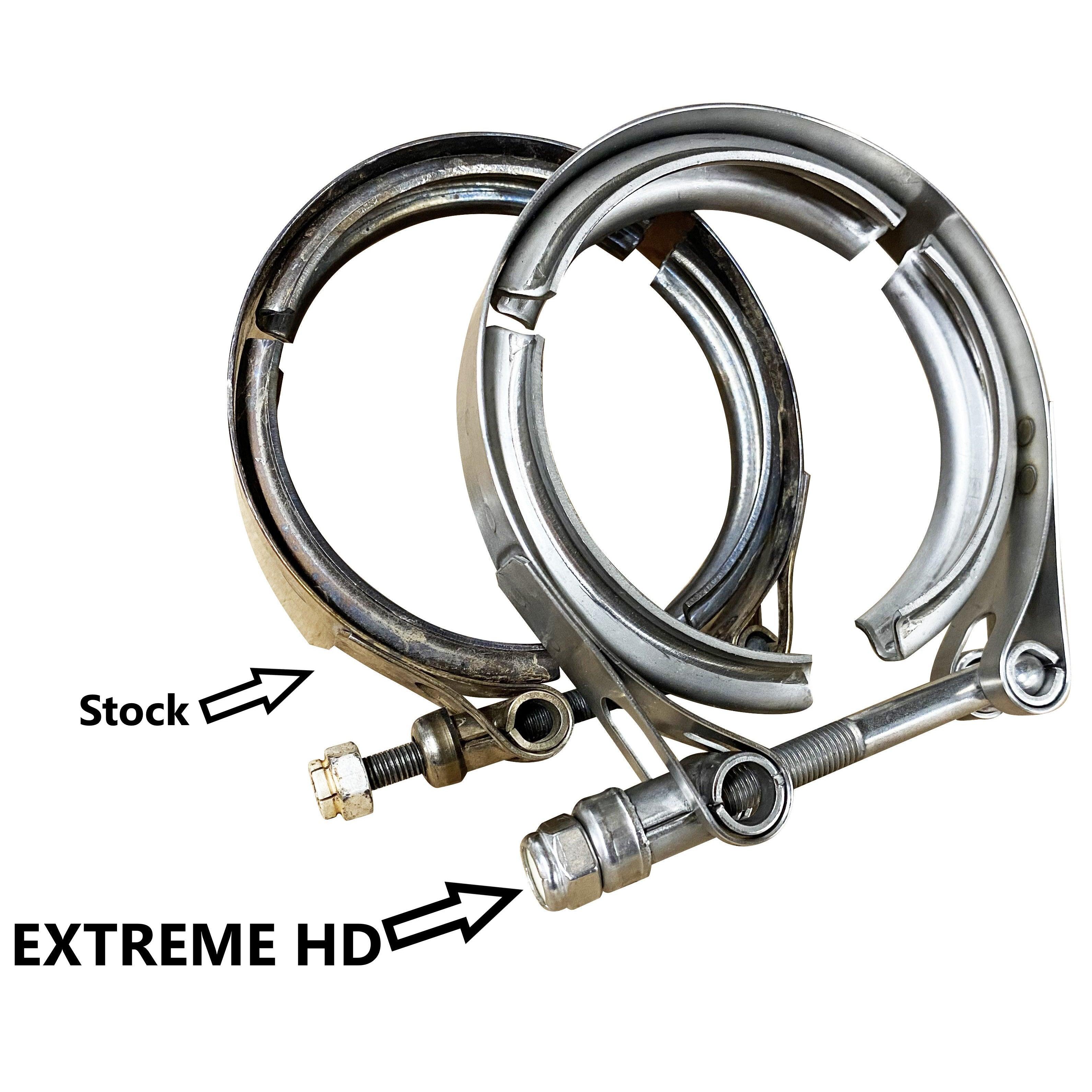 RPM SxS Can Am Maverick R " EXTREME HD " Turbo V-Band Clamp - RPM SXS