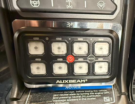 Maverick R AuxBeam Mount