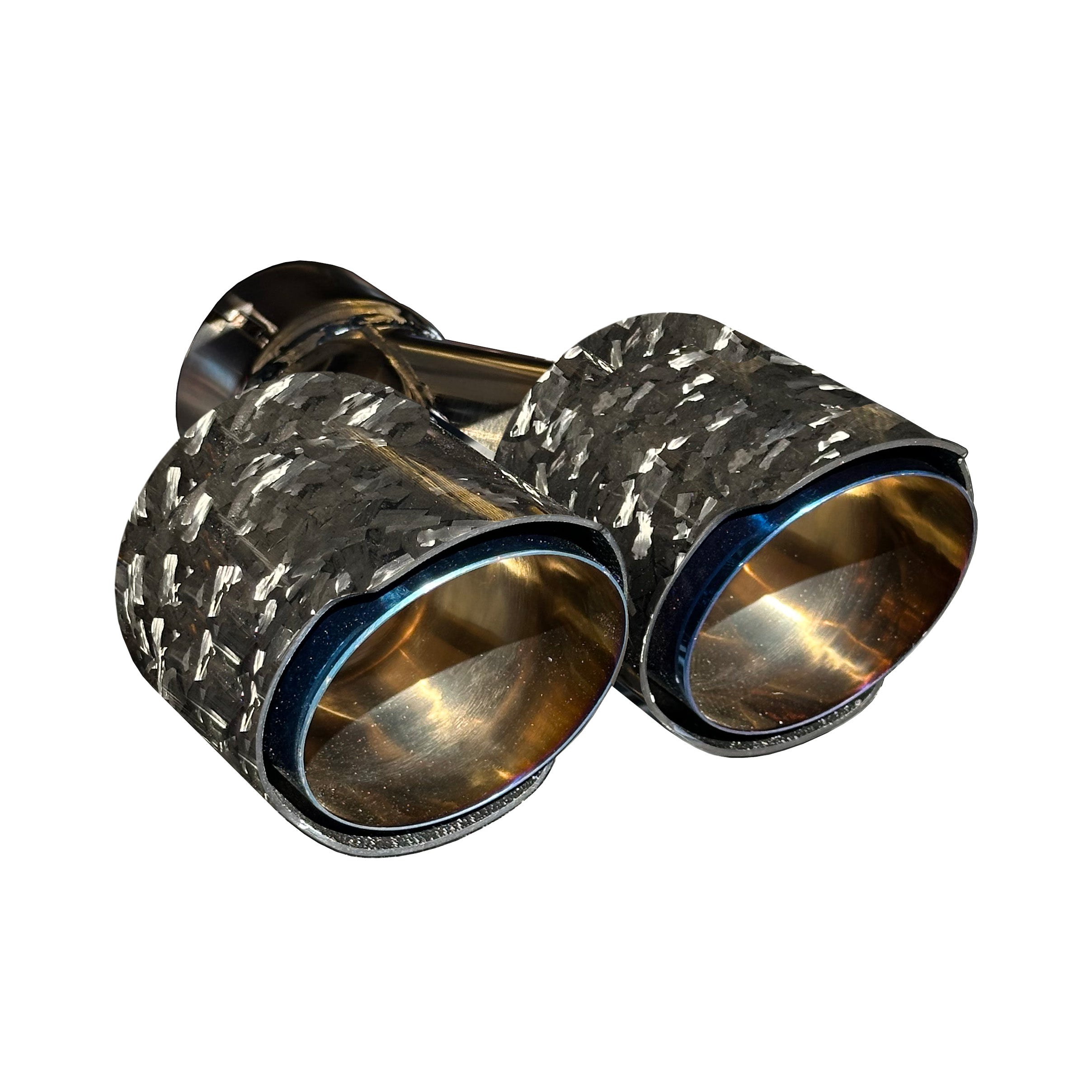 RPM Maverick R Carbon / Colored Dual Exhaust Tips