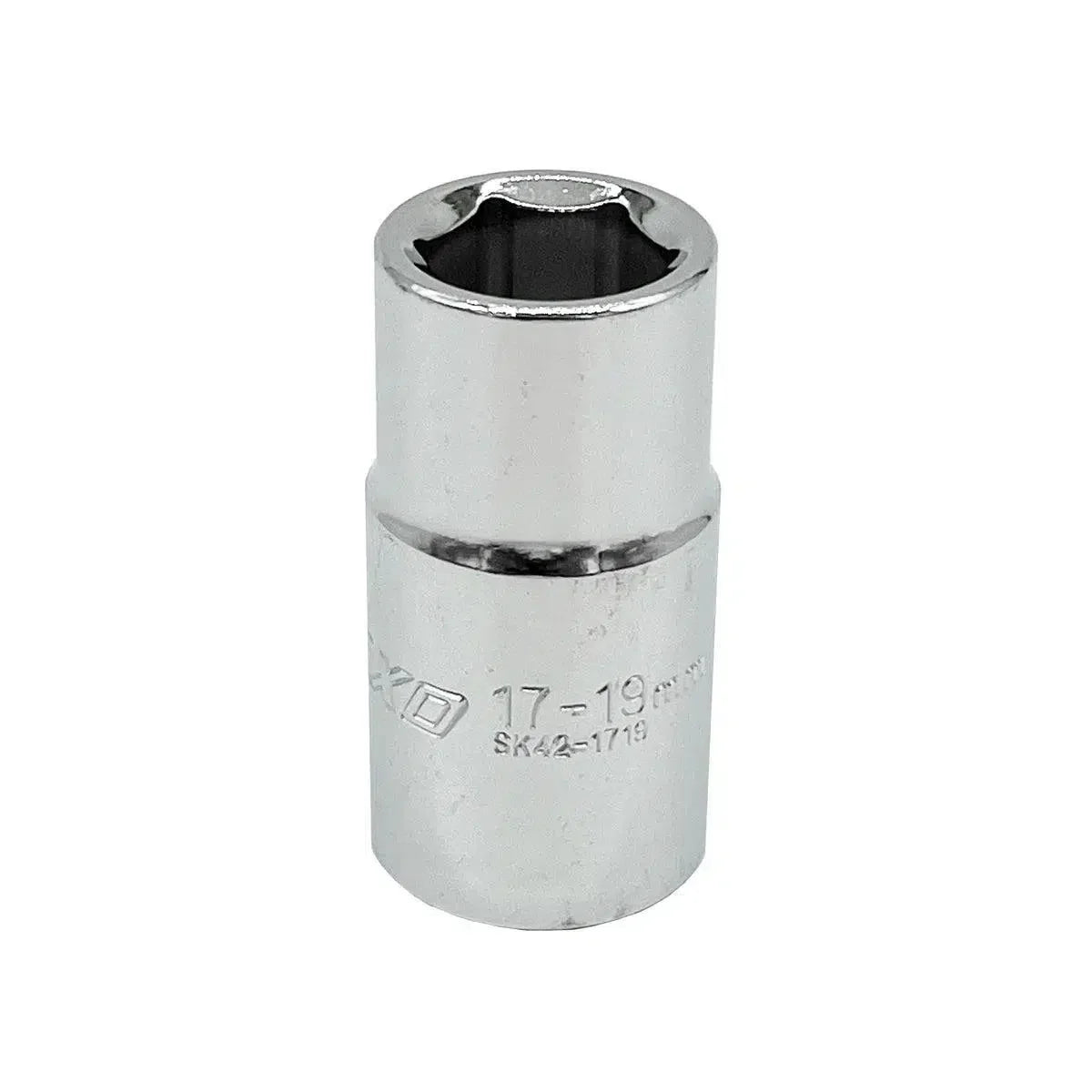 BoxoUSA 1/2-Inch Drive 6-Point Metric Flip Socket 17x19mm SK42-1719