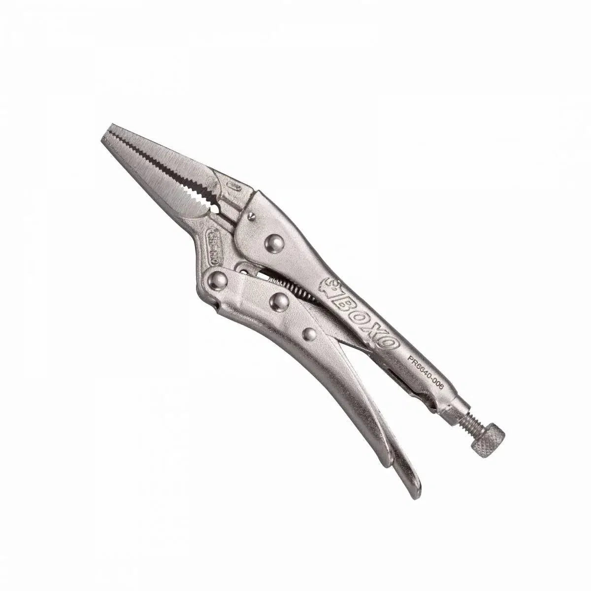 BoxoUSA 9" Long Nose Flat Jaw Locking Pliers PR6640-009