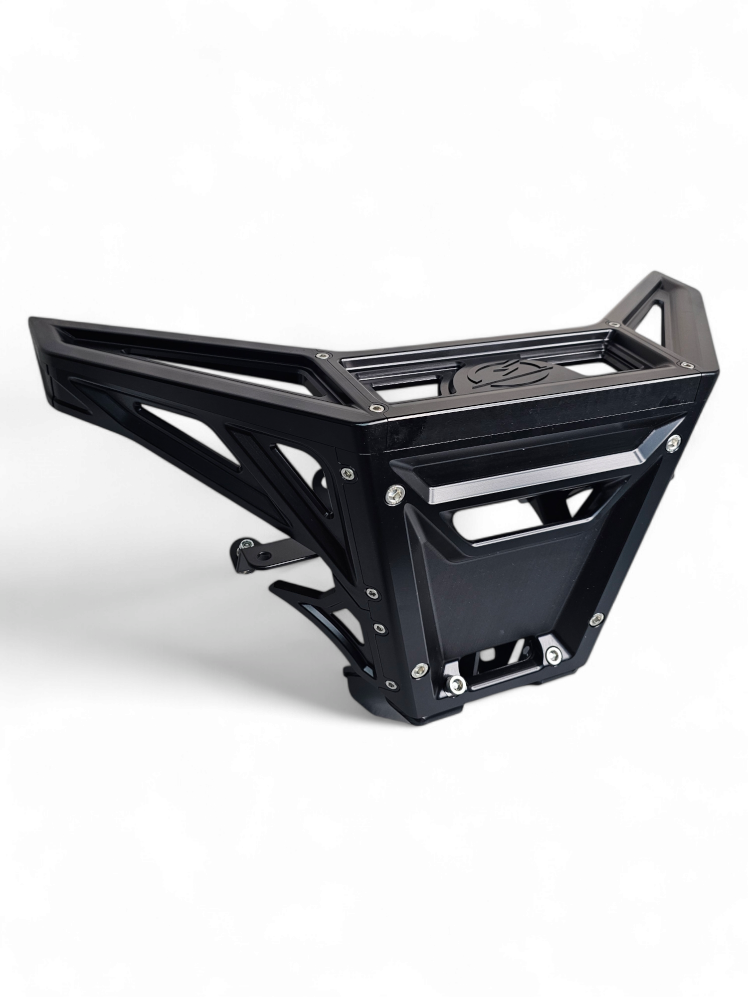 2017 to Current Can-Am X3 Maverick Machined Billet Front Winch Bumper (Black Anodize)