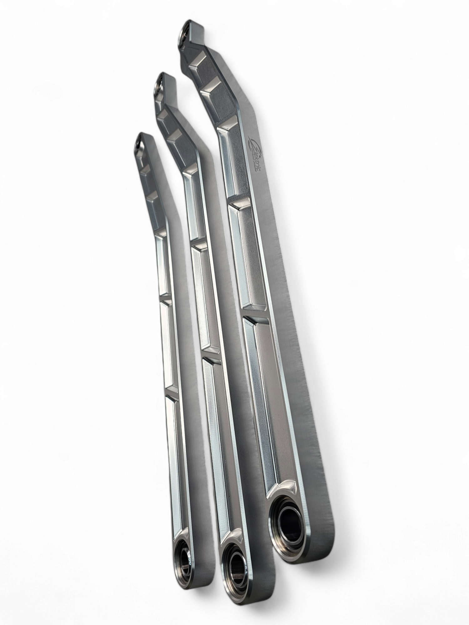 2017 to Current Can-Am X3 Maverick High Clearance Radius Rods in Clear Finish for 72"