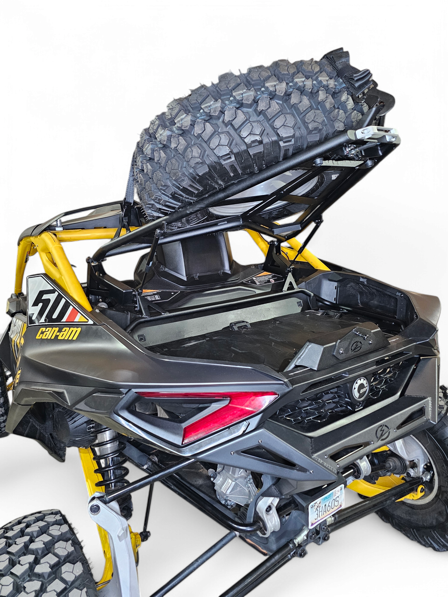 2024 Can-am Maverick R EOD Volt Tire Rack