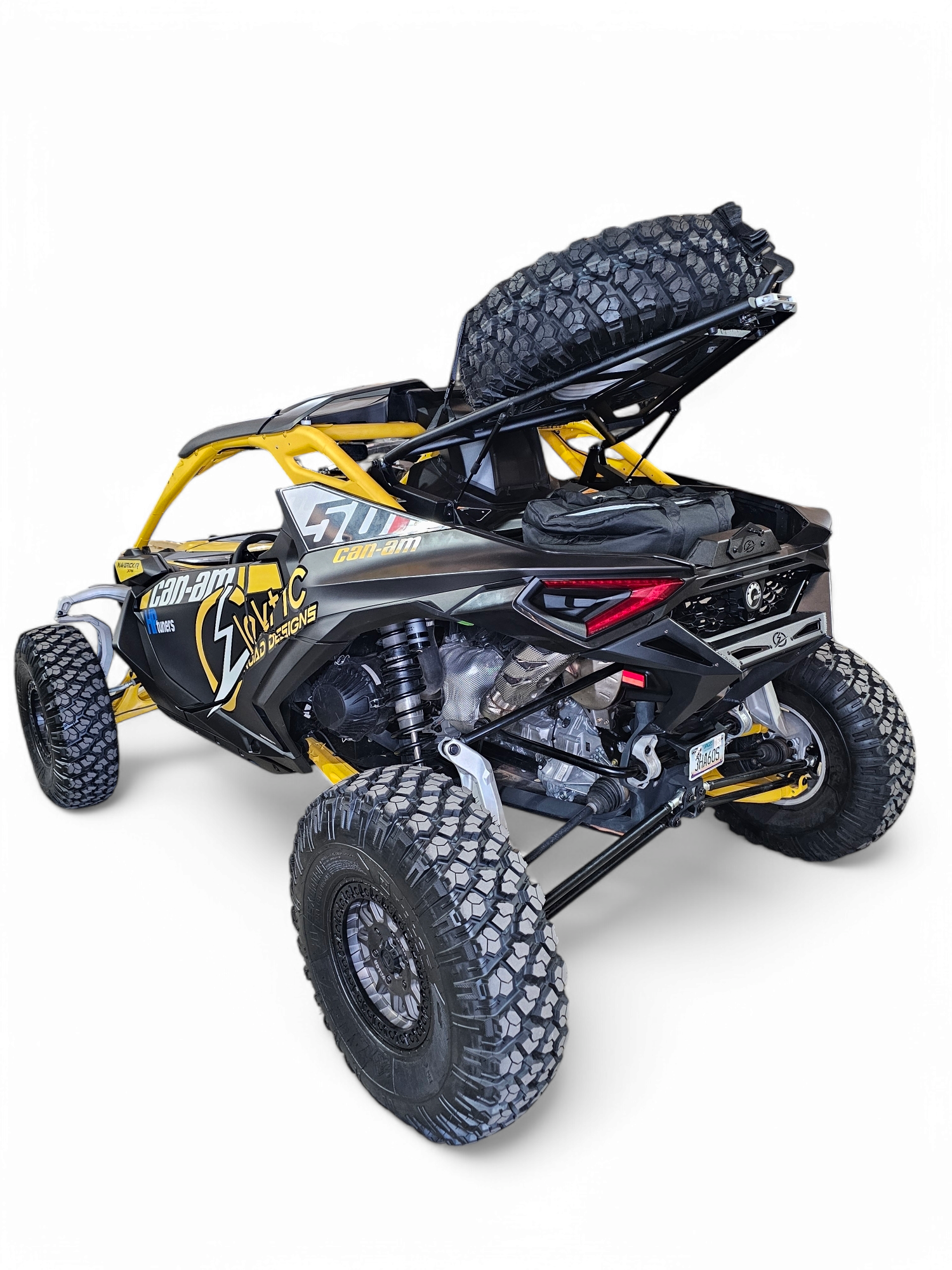 2024 Can-am Maverick R EOD Volt Tire Rack