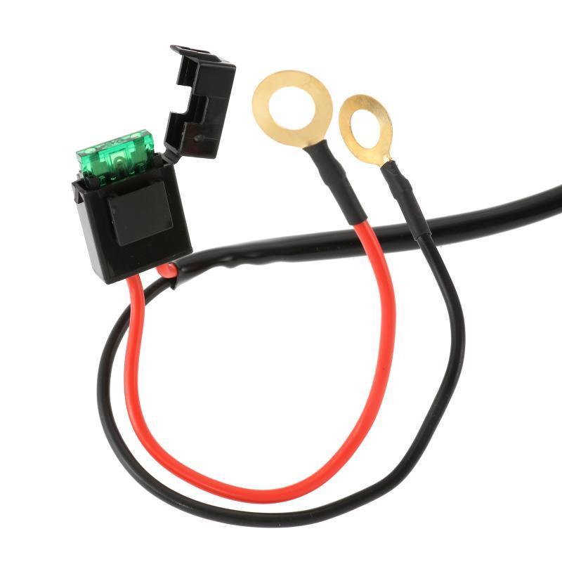 Wiring Harness 10FT, Customized for AUXBEAM 6 Modes LED Light Bar, 12V 40A Relay for Switching Between Different Modes