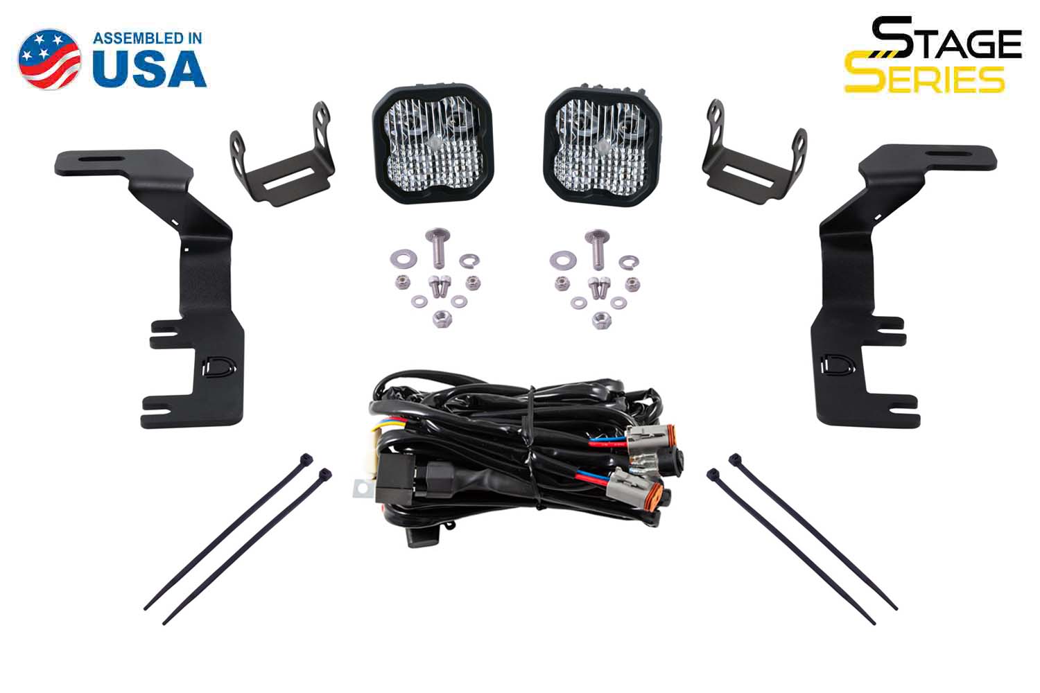 Ditch Light Brackets for 2015-2021 Chevrolet Colorado Diode Dynamics