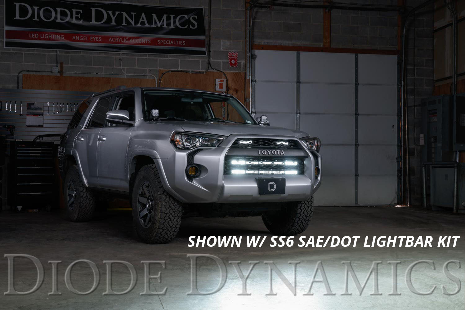 SS30 Stealth Lightbar Brackets for 2014-2019 Toyota 4Runner Diode Dynamics