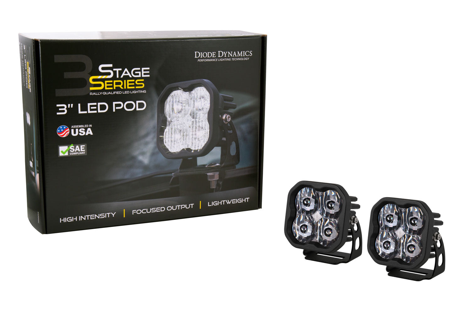 SS3 Pro RBL White Flood Standard Pair Diode Dynamics