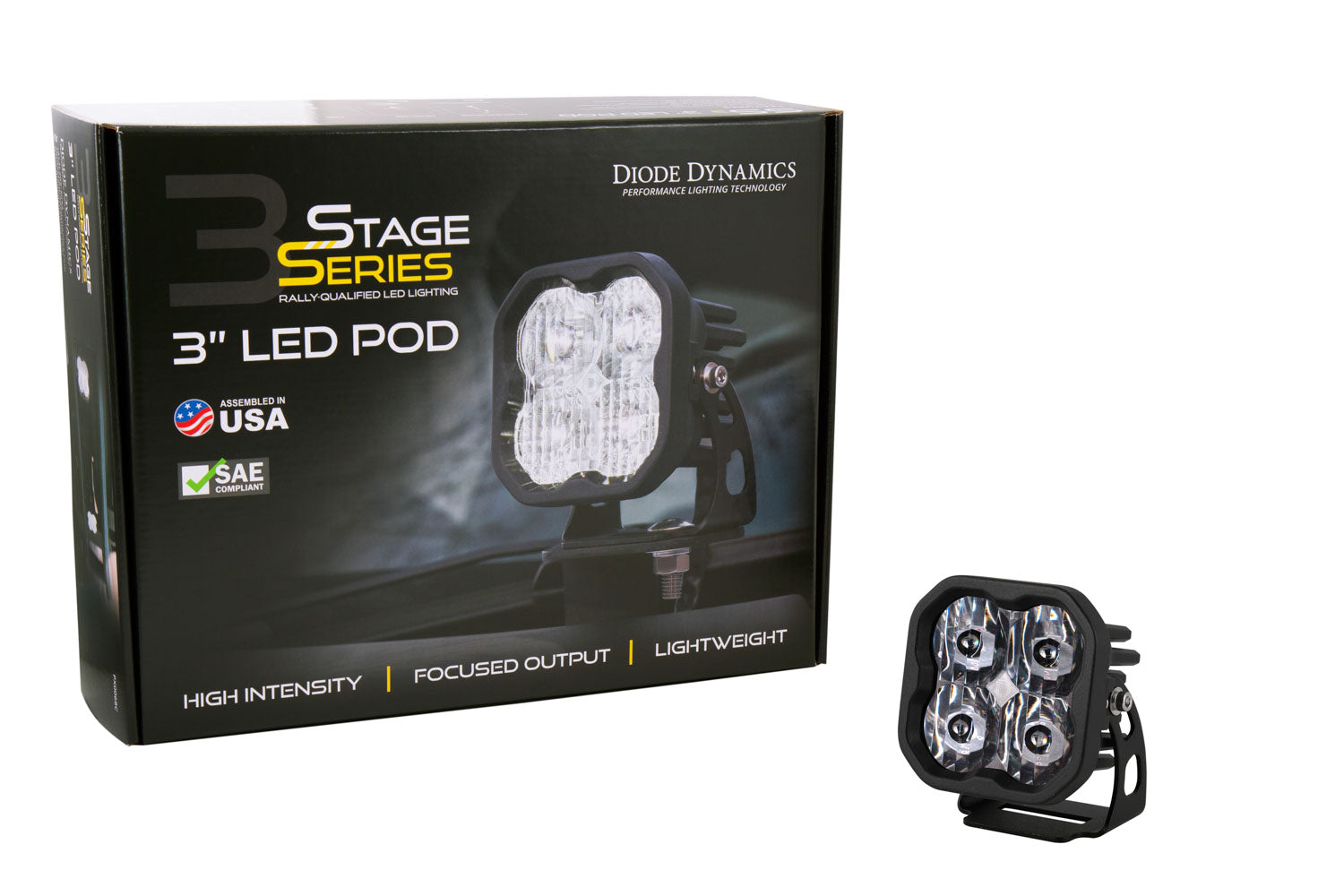 SS3 Pro RBL White Flood Standard Single Diode Dynamics