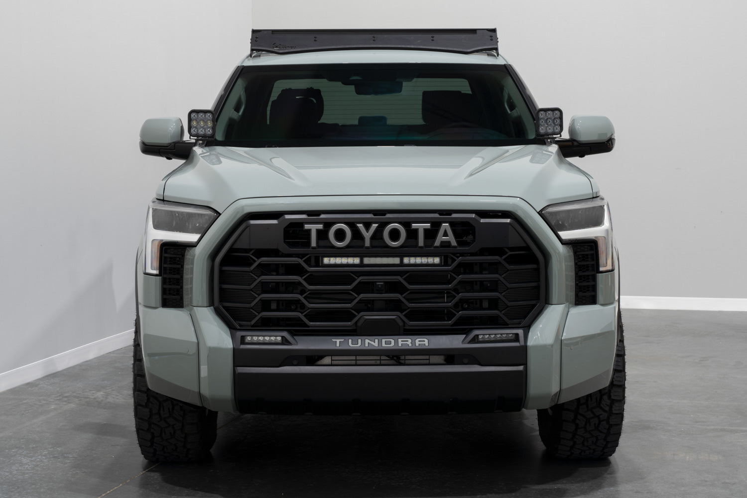 TRD Pro Diode Dymanics Grille Light Bar Kit for 2022 Toyota Tundra White Combo Diode Dymanics