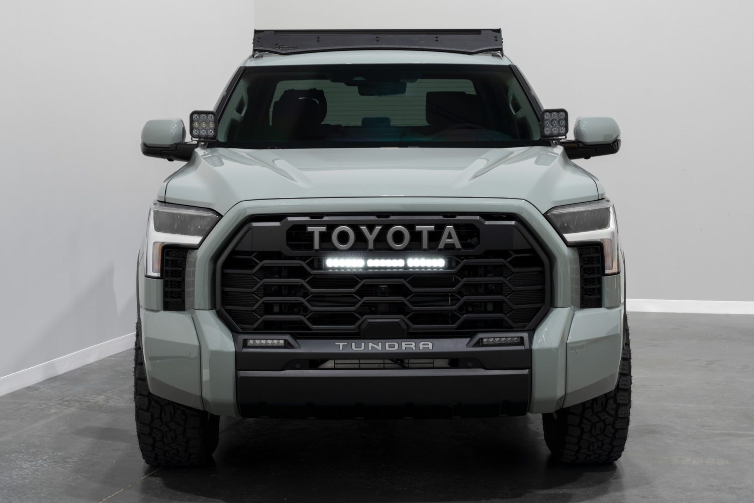 TRD Pro Diode Dymanics Grille Light Bar Kit for 2022 Toyota Tundra White Combo Diode Dymanics