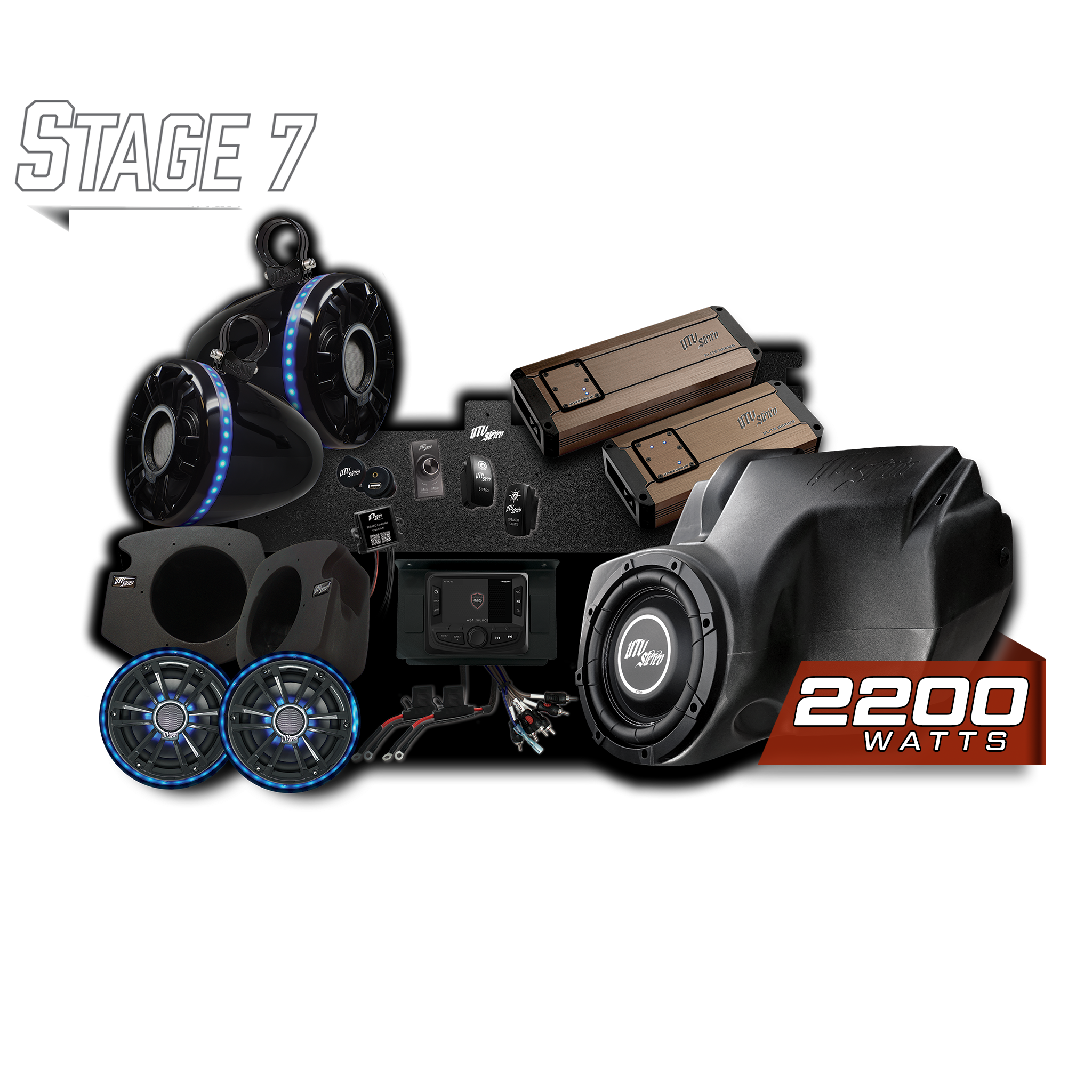 RZR® Elite Series Stage 7 Stereo Kit | UTVS-RZR-S7-E