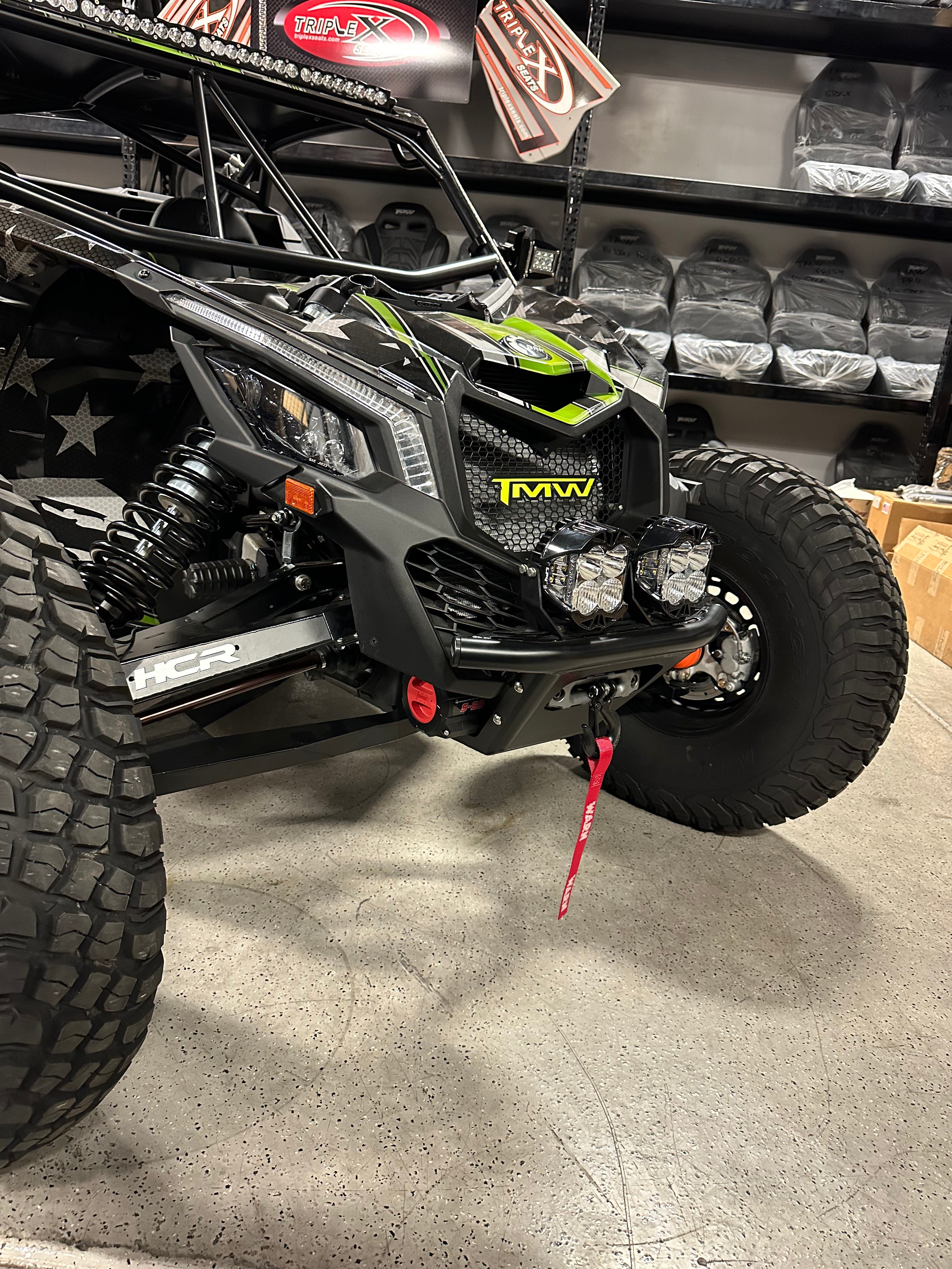 TMW X3 Winch bumper Warn Axon 5500 combo