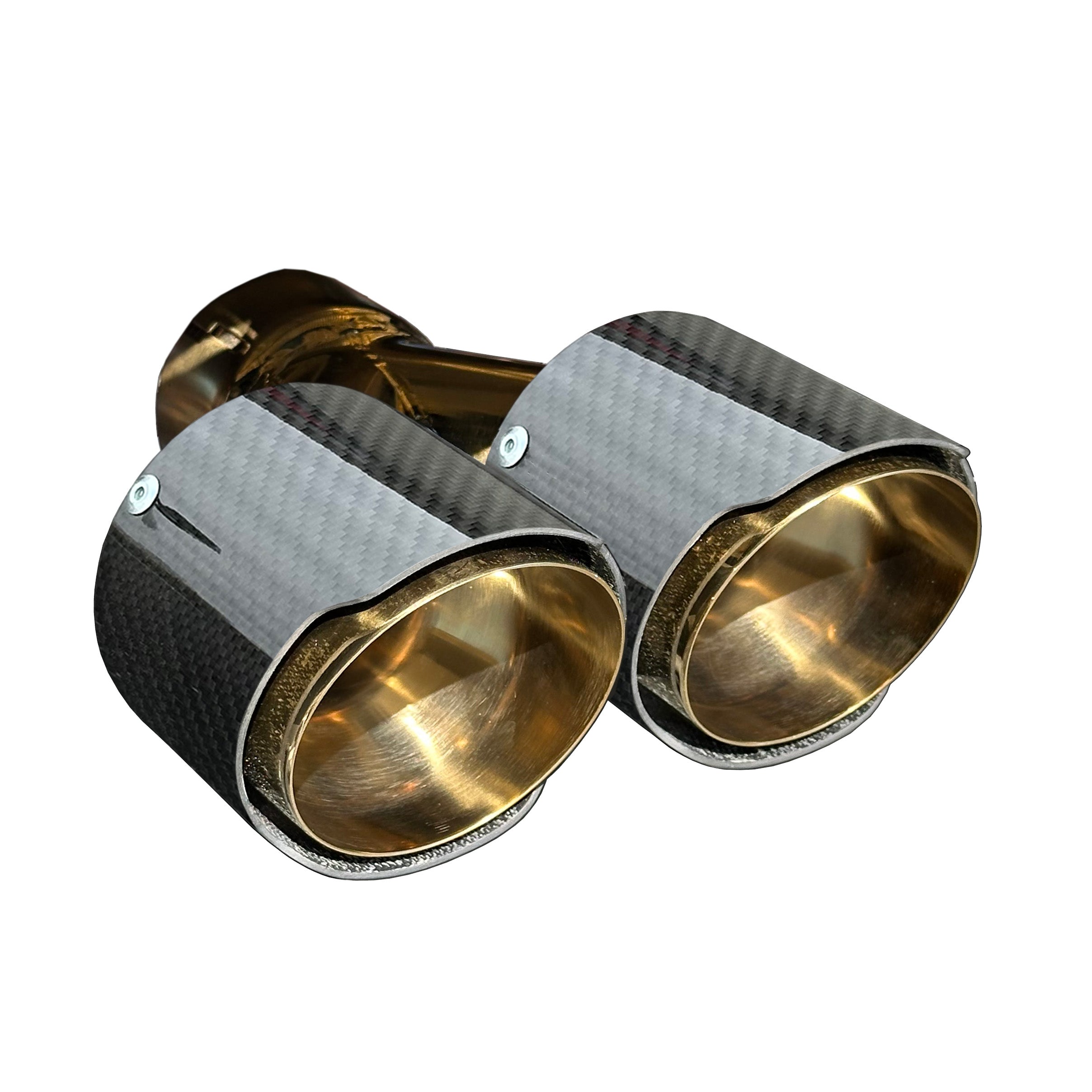 RPM Maverick R Carbon / Colored Dual Exhaust Tips