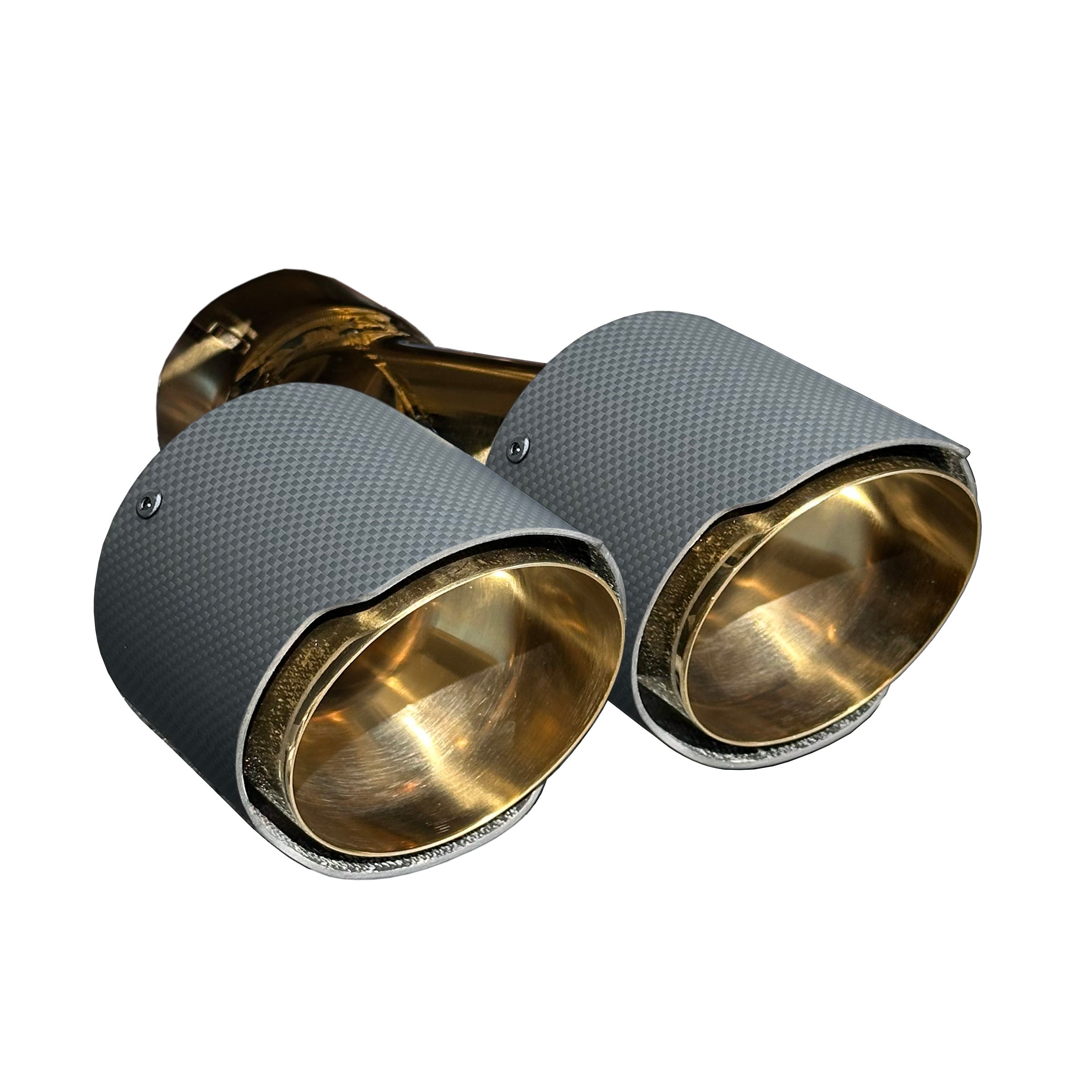 RPM Maverick R Carbon / Colored Dual Exhaust Tips