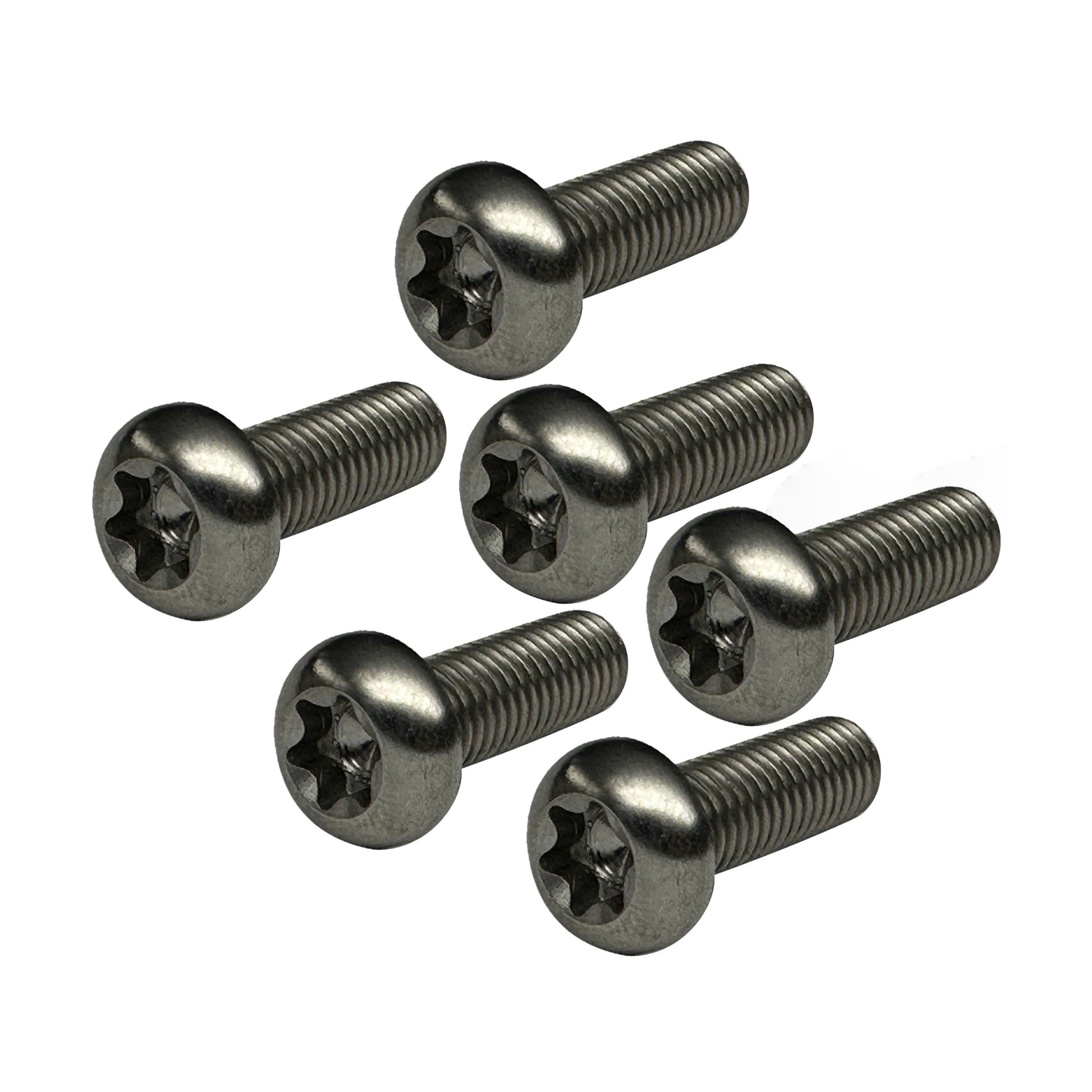 Ski Doo & X3 Titanium Governor Cup Bolt Set, Screw Button (QTY 6) M8X25MM OEM #250000757 - RPM SXS