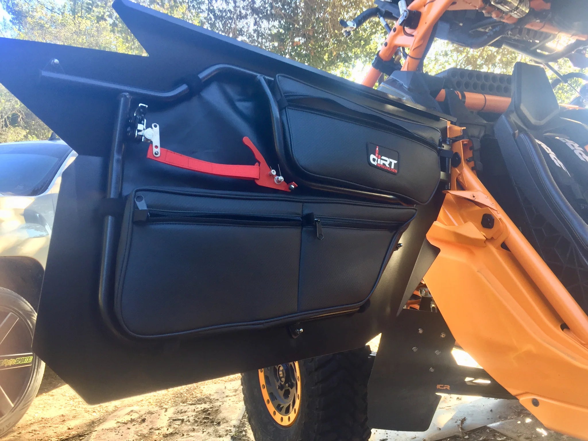 CANAM X3 FLAT TOP DOOR BAGS (#DS-4206-BAG)