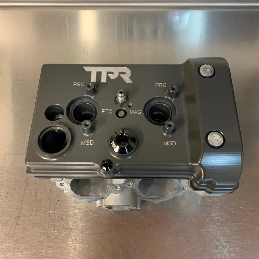 TPR010 - HARD CLEAR BILLET VALVE COVER - RZR