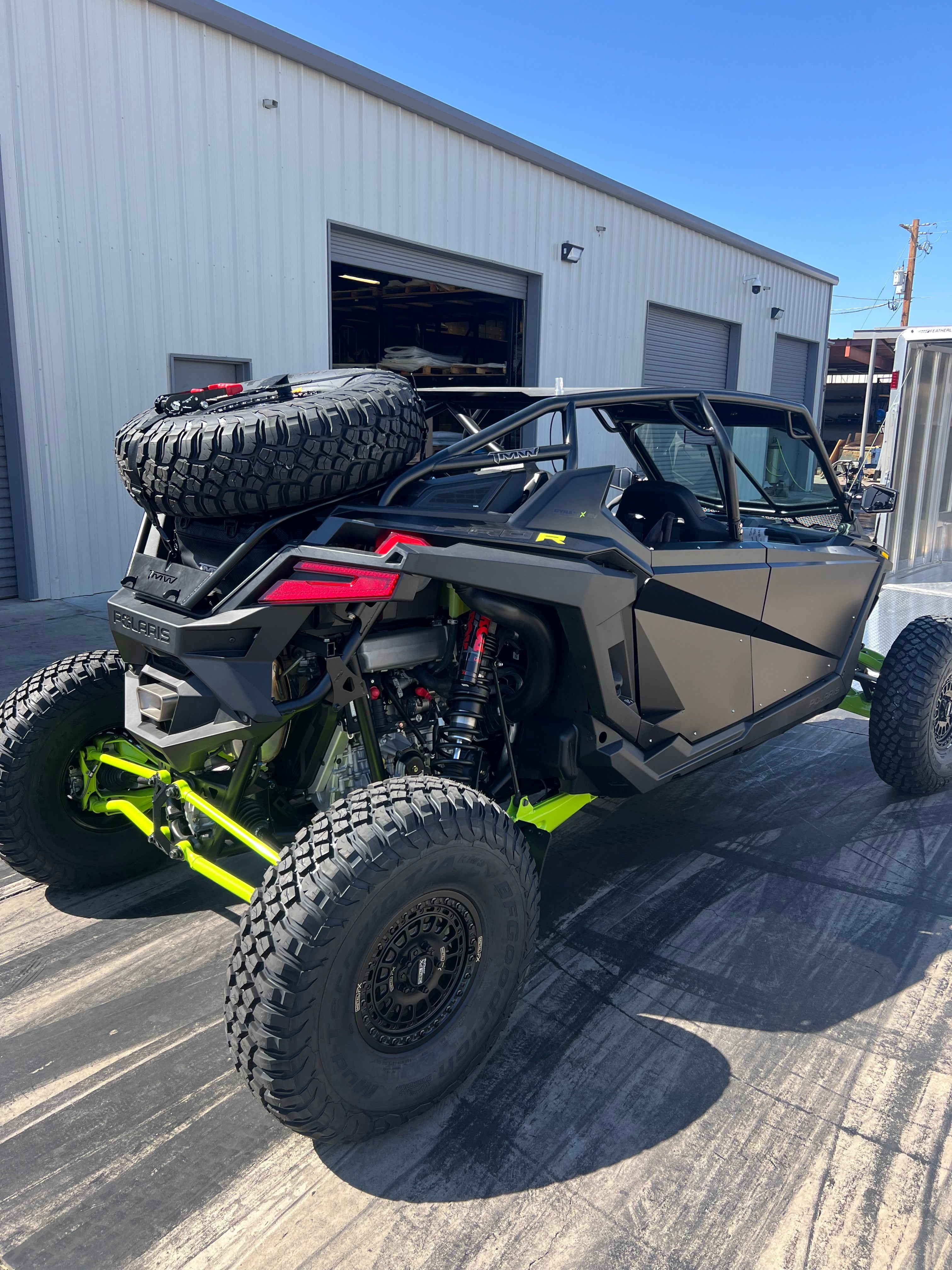 TMW RZR PRO Spare Tire Rack