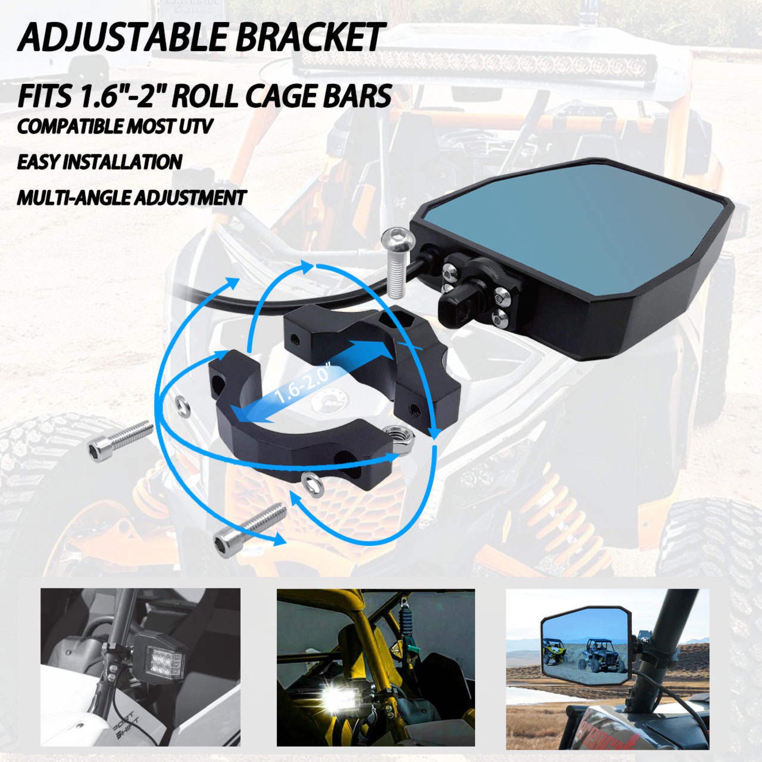 Utv Side View Mirror