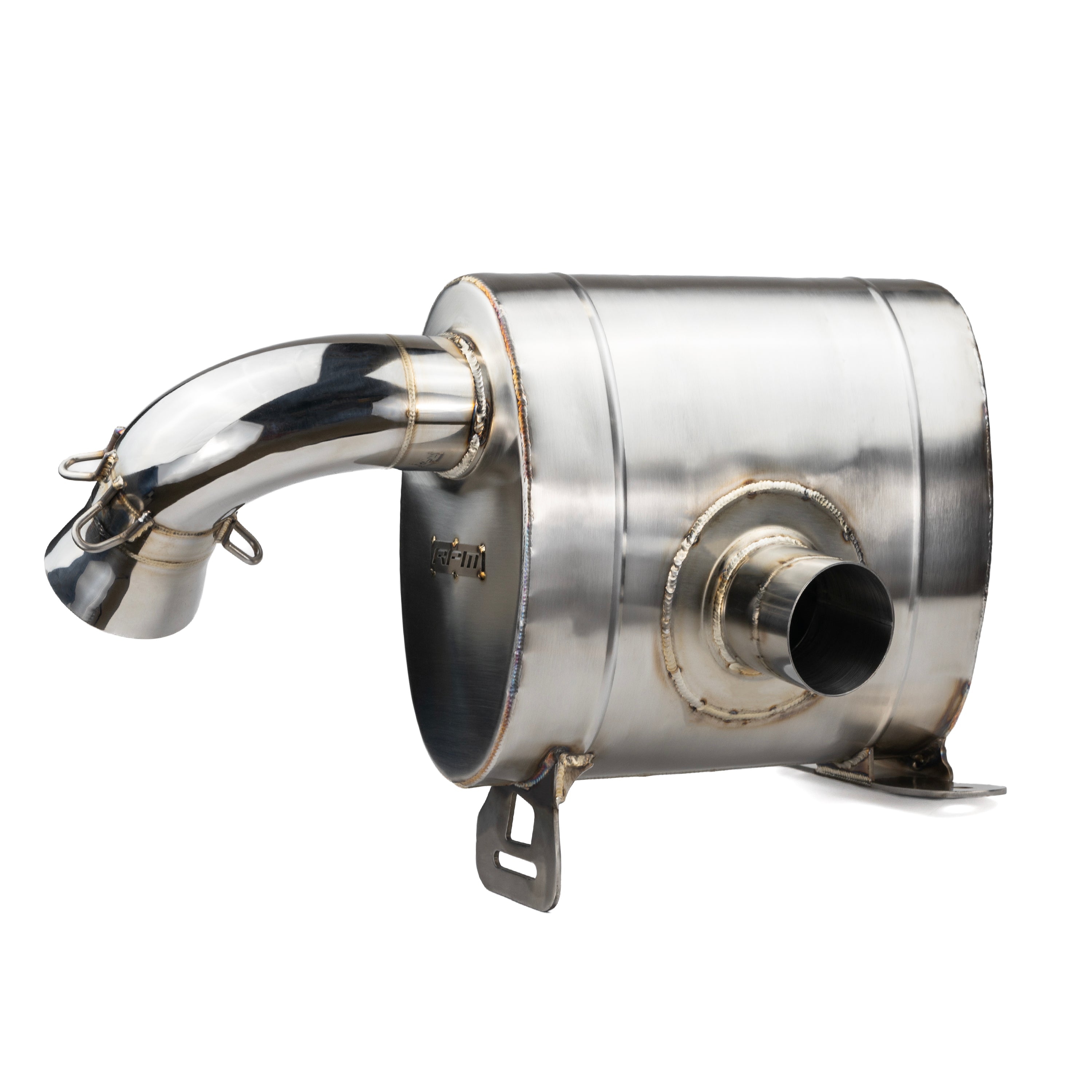 RPM SxS Can-Am Maverick R 3" Chambered Q-Series Muffler / Exhaust System - RPM SXS