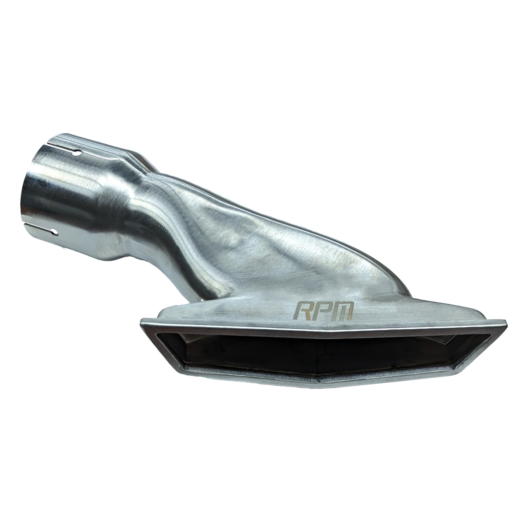 RPM Maverick R Stainless Brushed, Blued & Black Tip E-Valve TIP