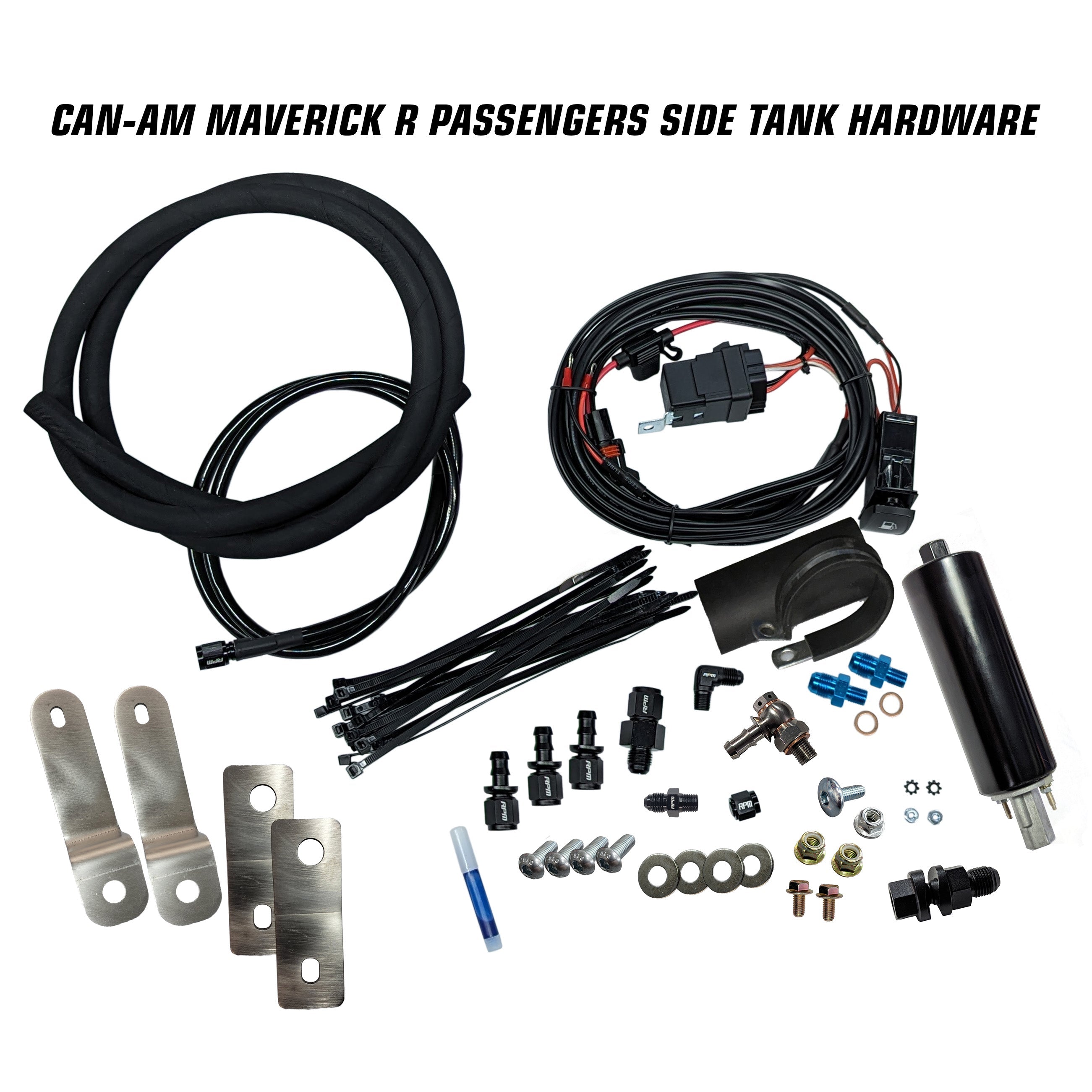 RPM Can-Am Maverick R 9 Gallon Auxiliary Fuel Tank Kit