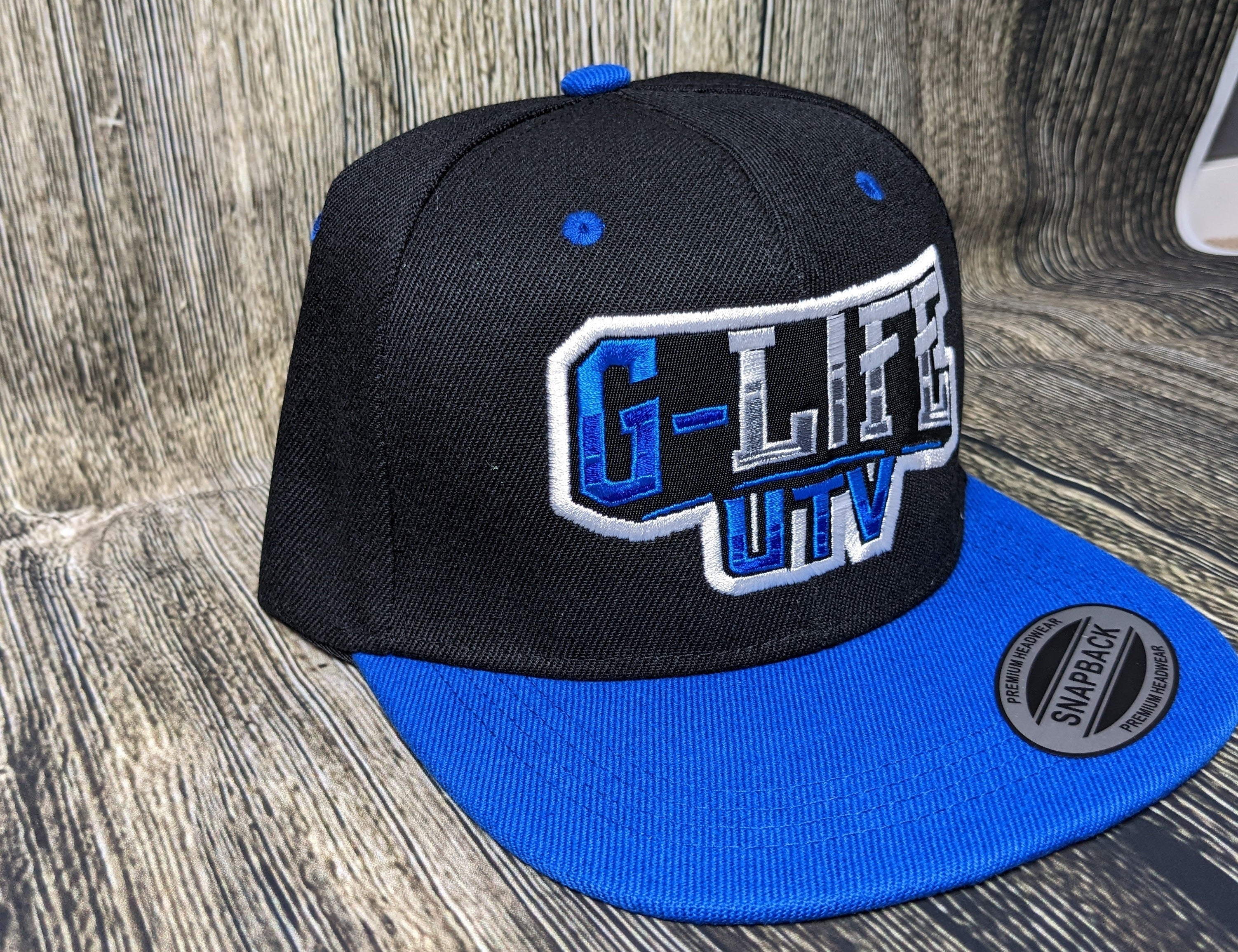 G Life UTV - Black/Blue Snapback Hat