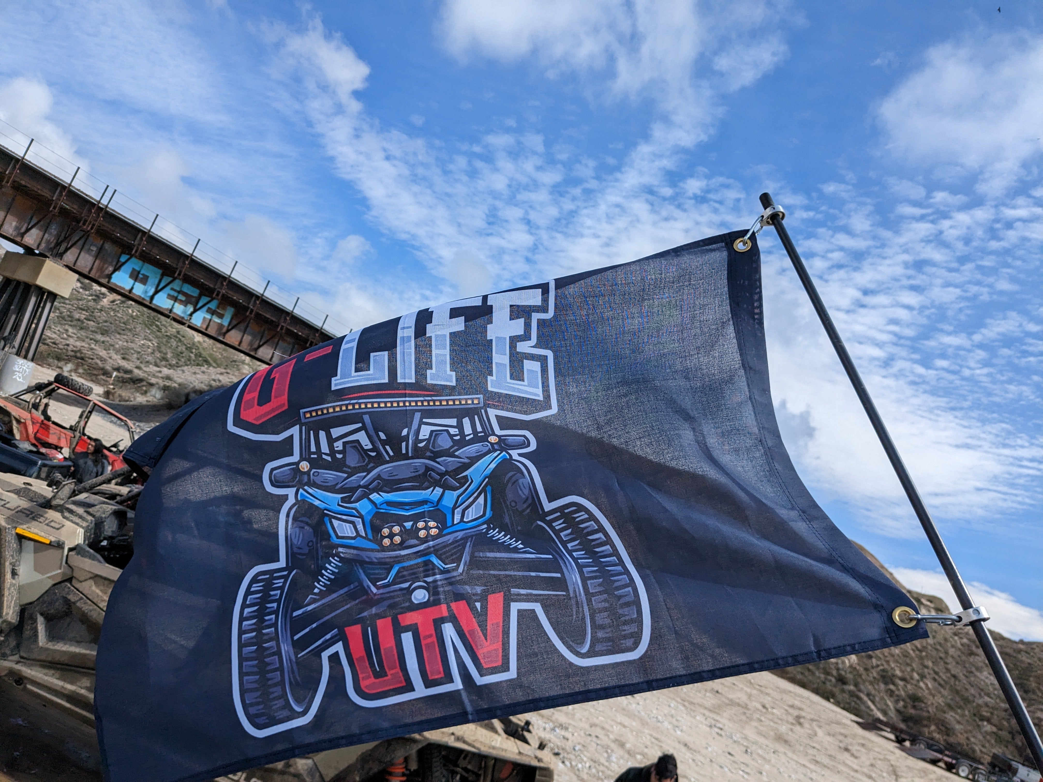 G Life UTV X3 Whip Flag 2'x3'