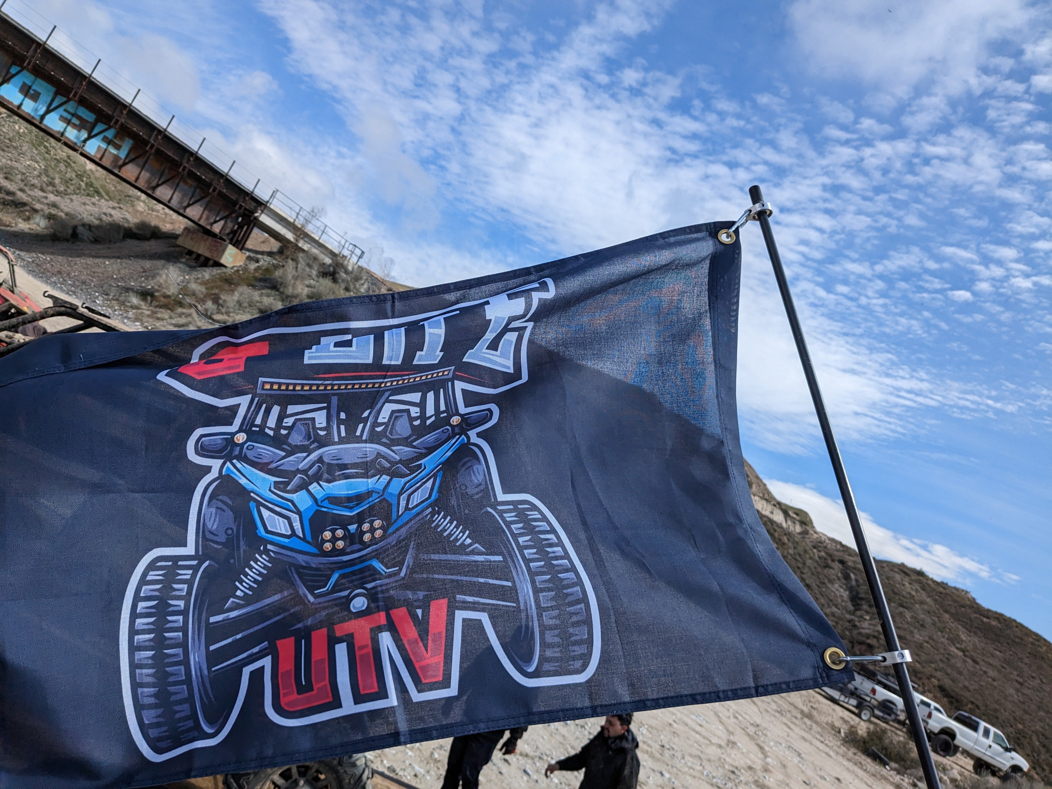 G Life UTV X3 Whip Flag 2'x3'