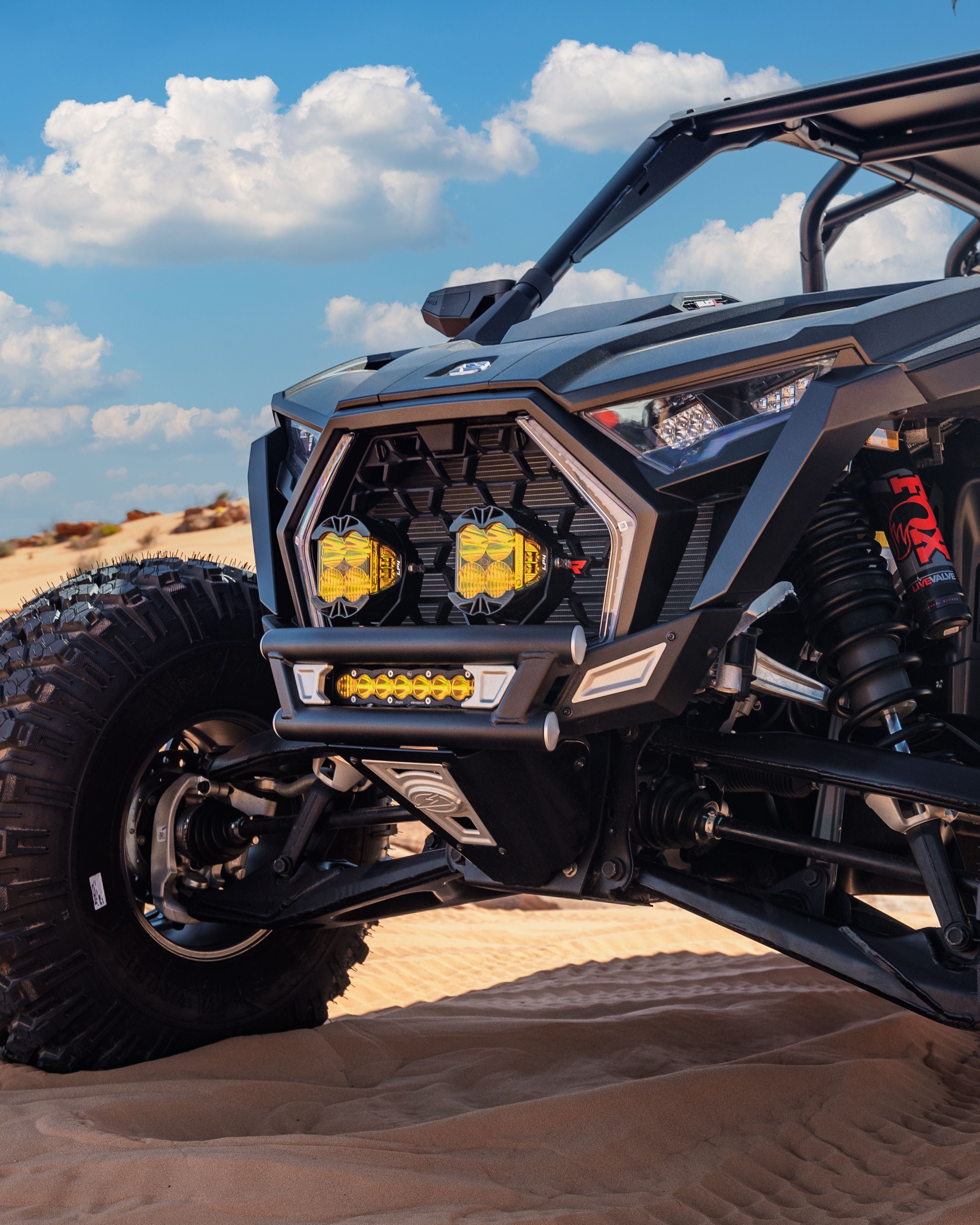 2022 + Polaris Pro R, Pro S, Turbo R Amp Front Bumper