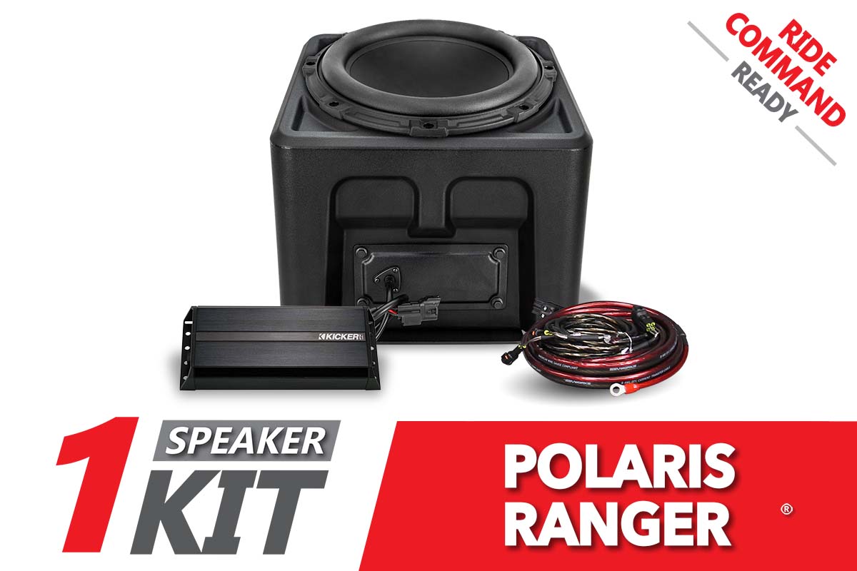 2018-2024 Polaris Ranger XP1000 10in Subwoofer for Ride-Command