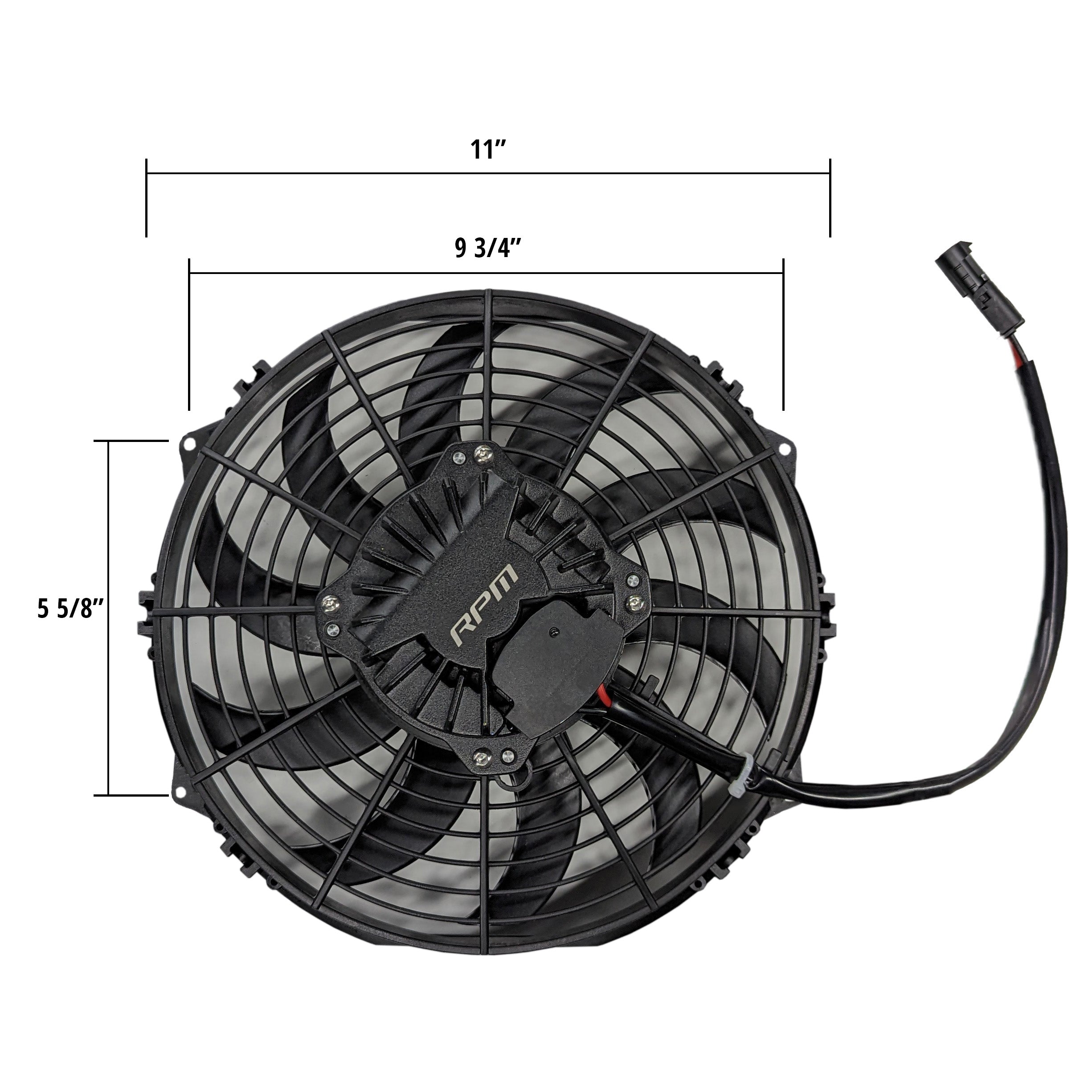 Can-Am X3 2017-19 / 50mm Brushless 10" 10 Blade Intercooler Fan Upgrade